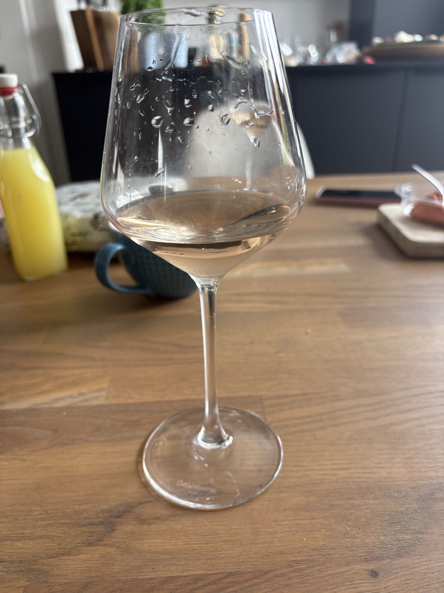 Glas witte wijn