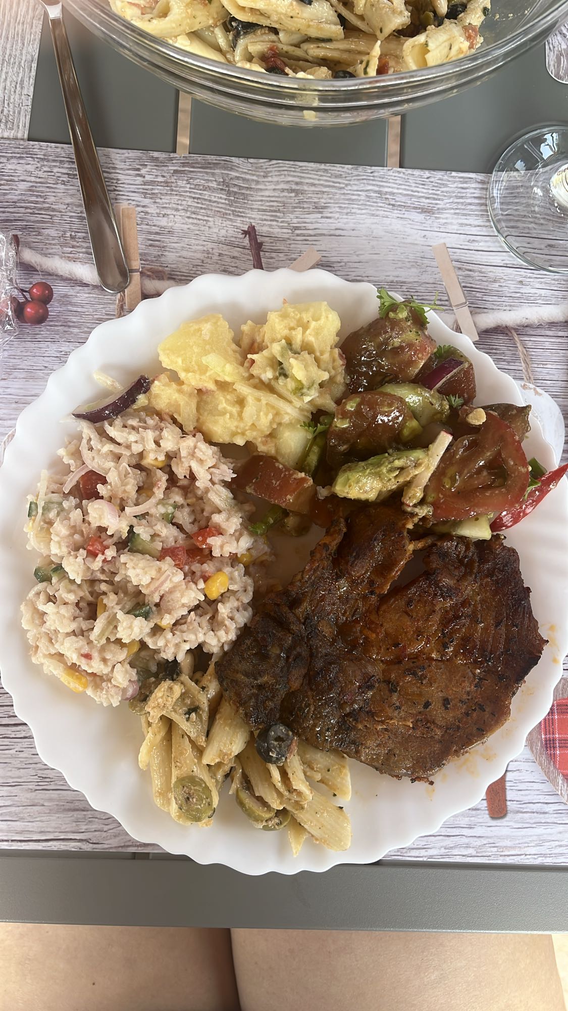 Assiette mixte déjeuner