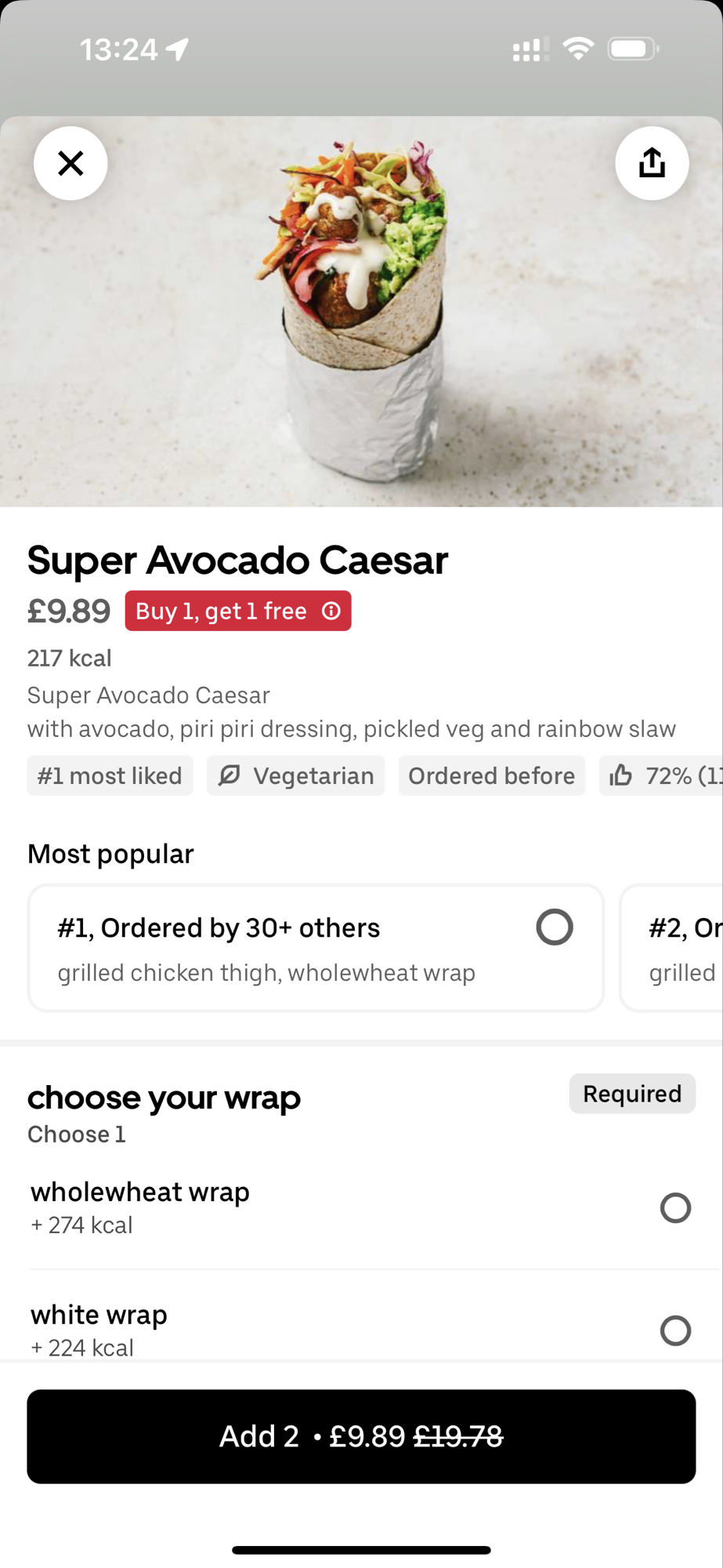 Super Avocado Caesar