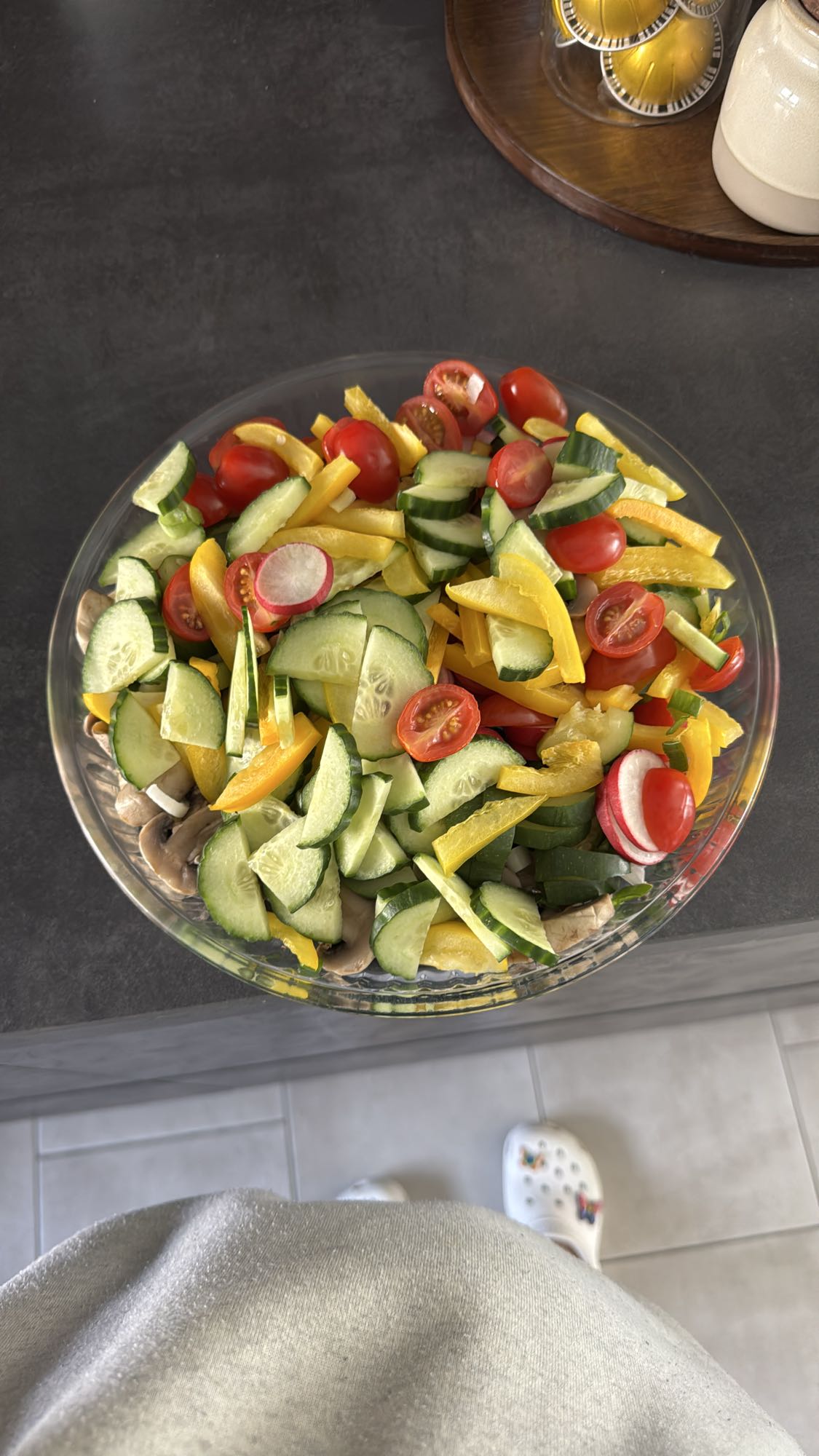 Gemischter Gemüsesalat