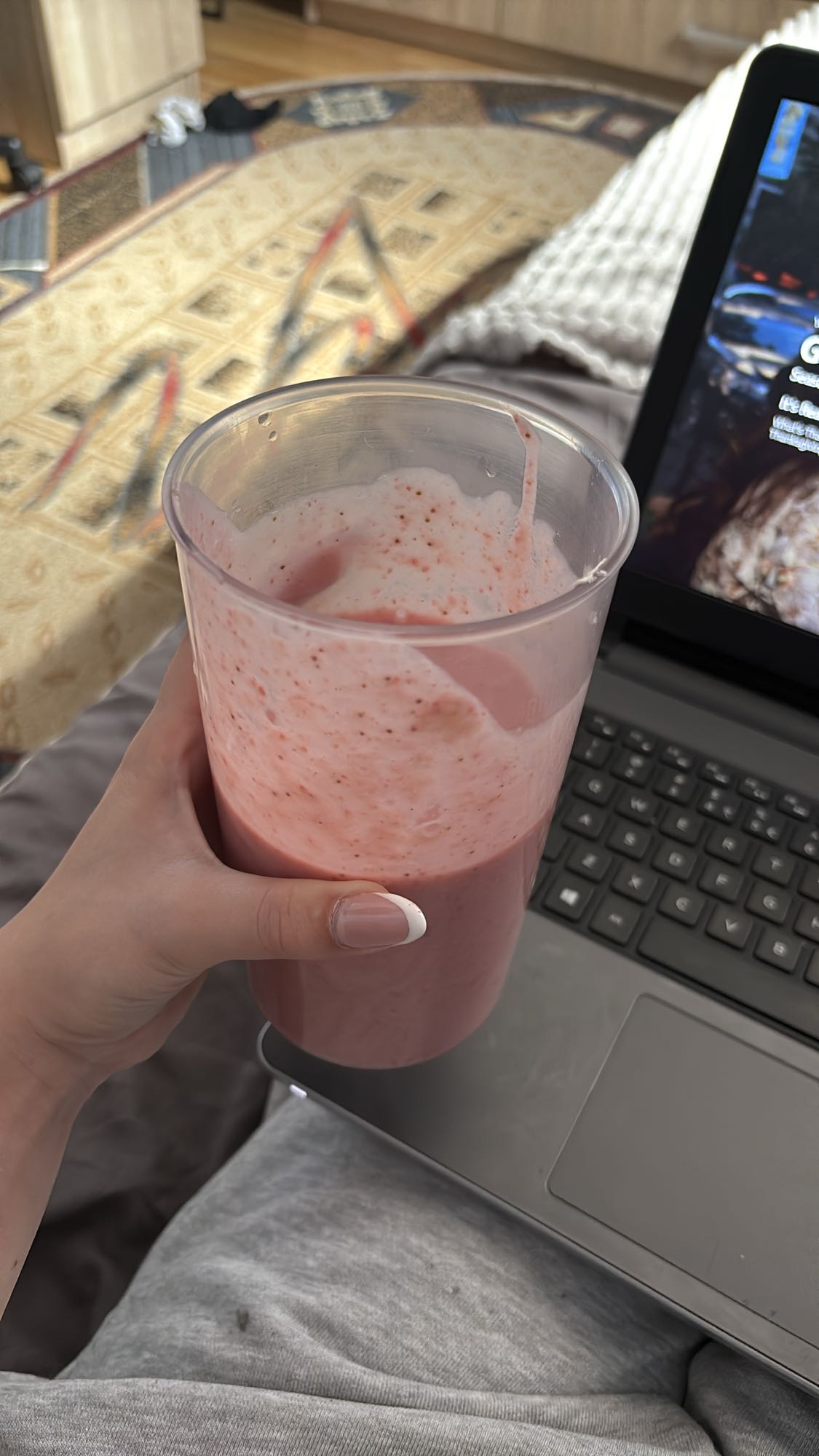 Epres joghurt turmix