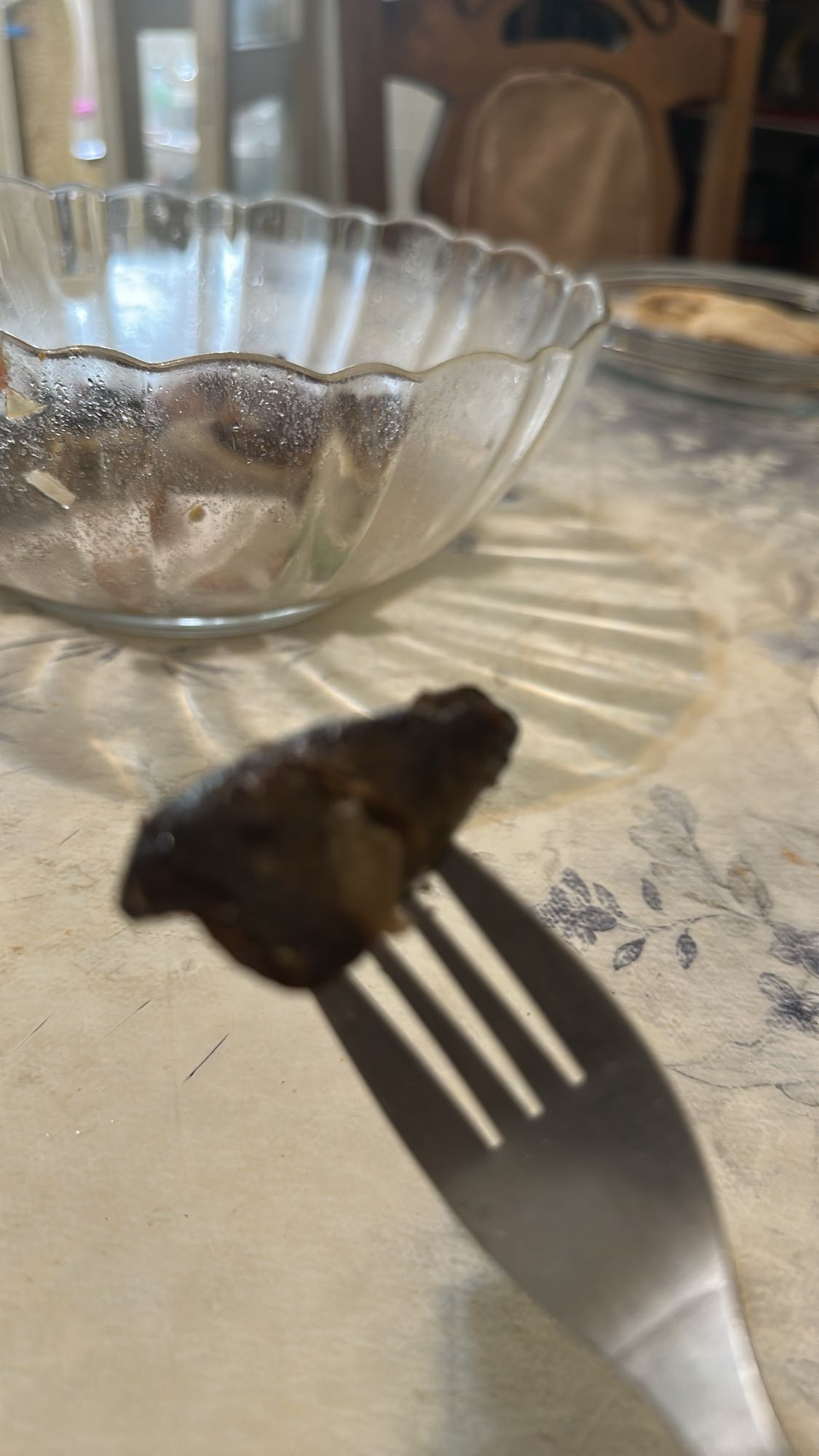 Single Cooked Meat Piece