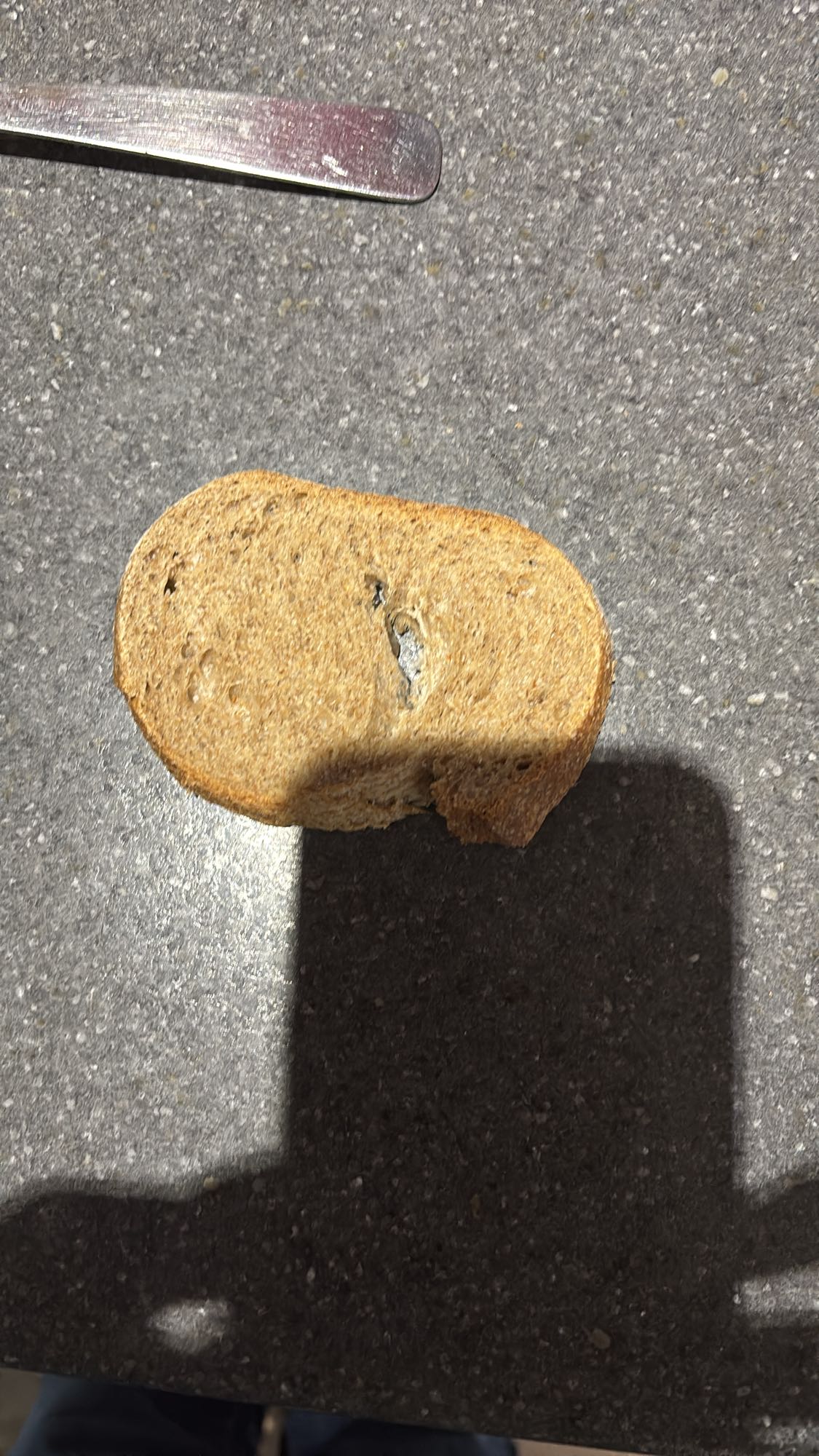 Tranche de pain complet