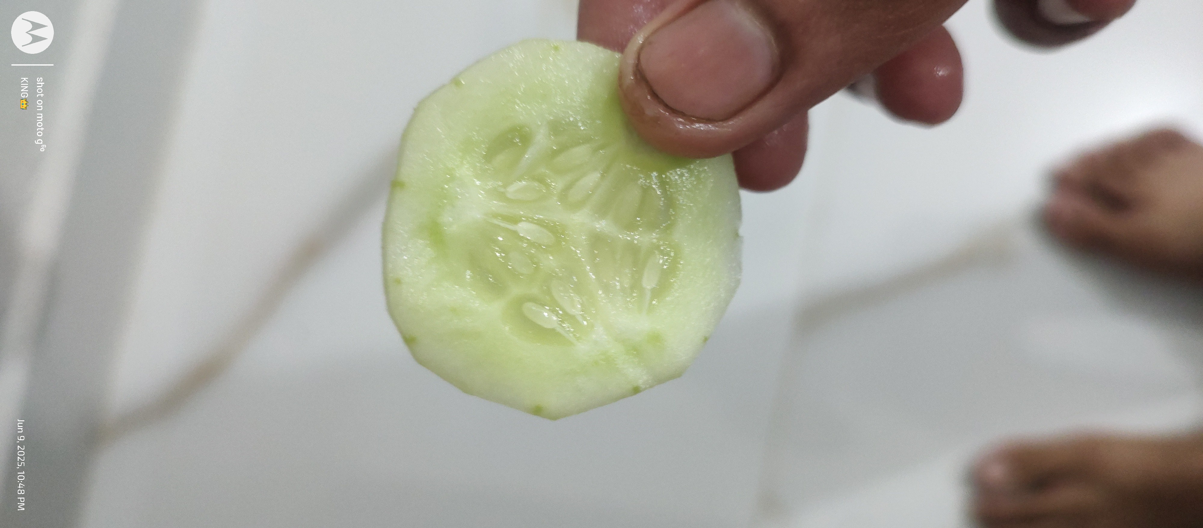 Cucumber slice