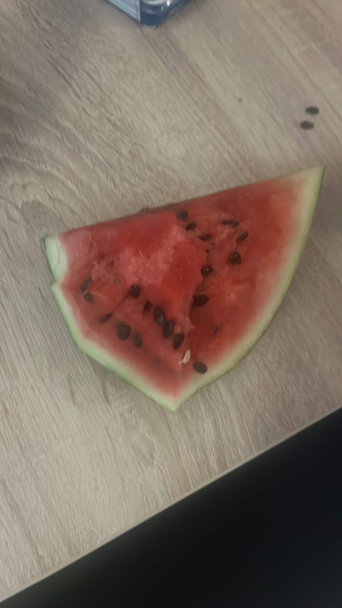 Felie de pepene roșu