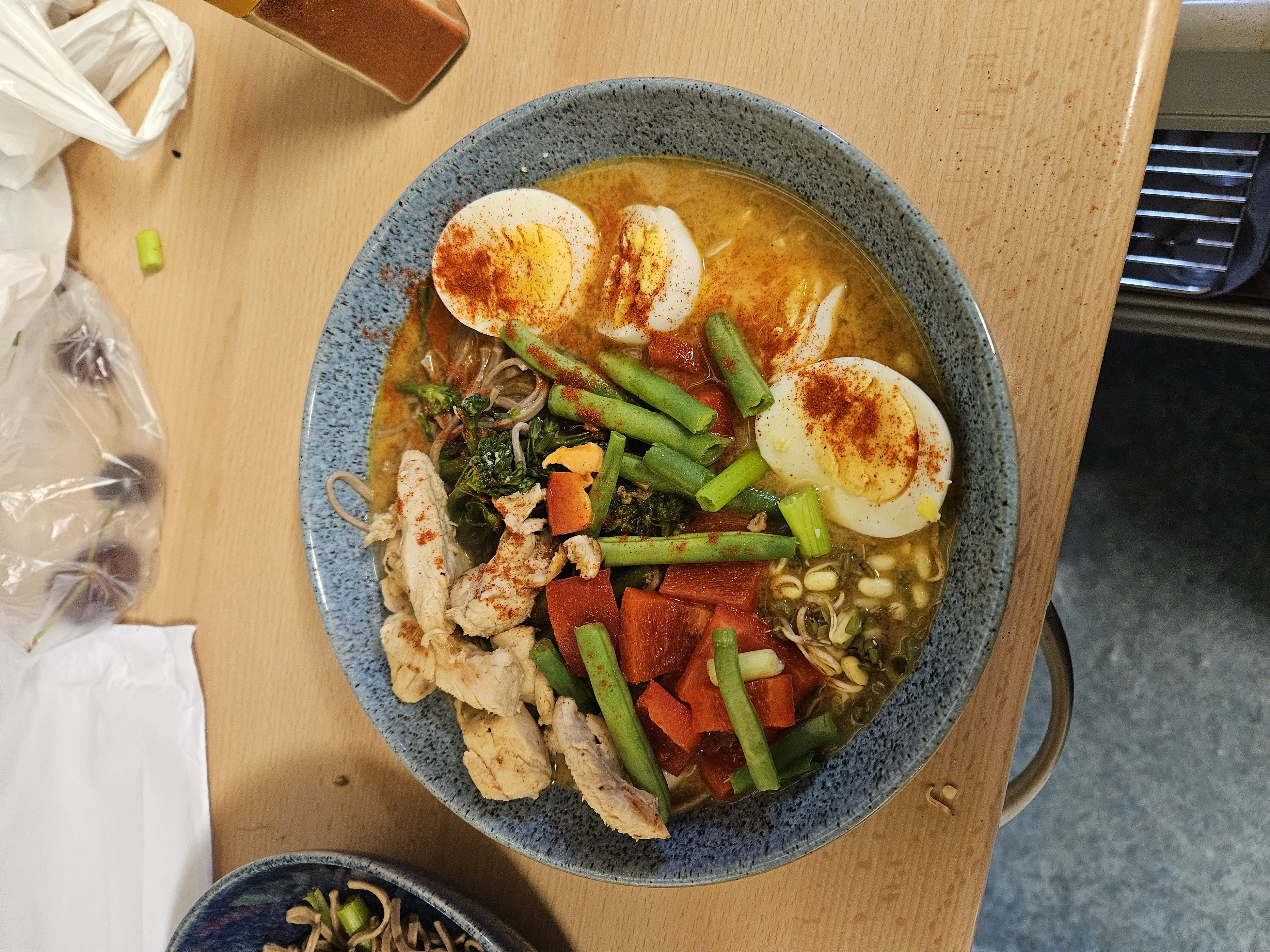 Chicken Veggie Ramen Bowl