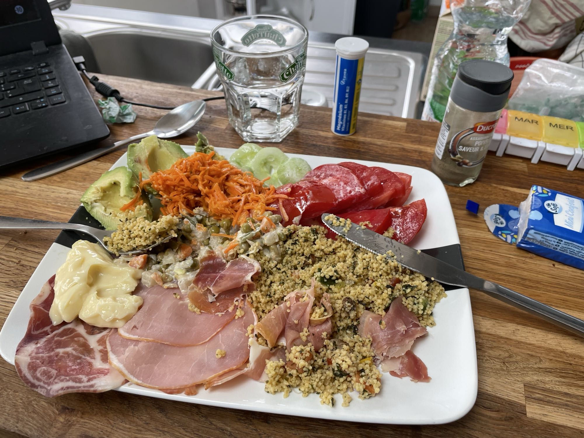 Assiette froide variée