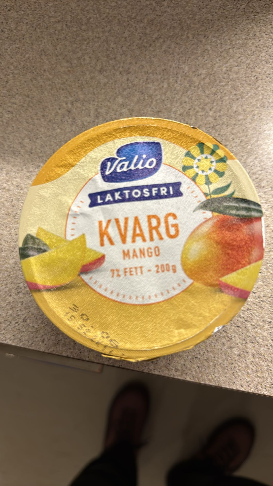 Laktosfri kvarg mango