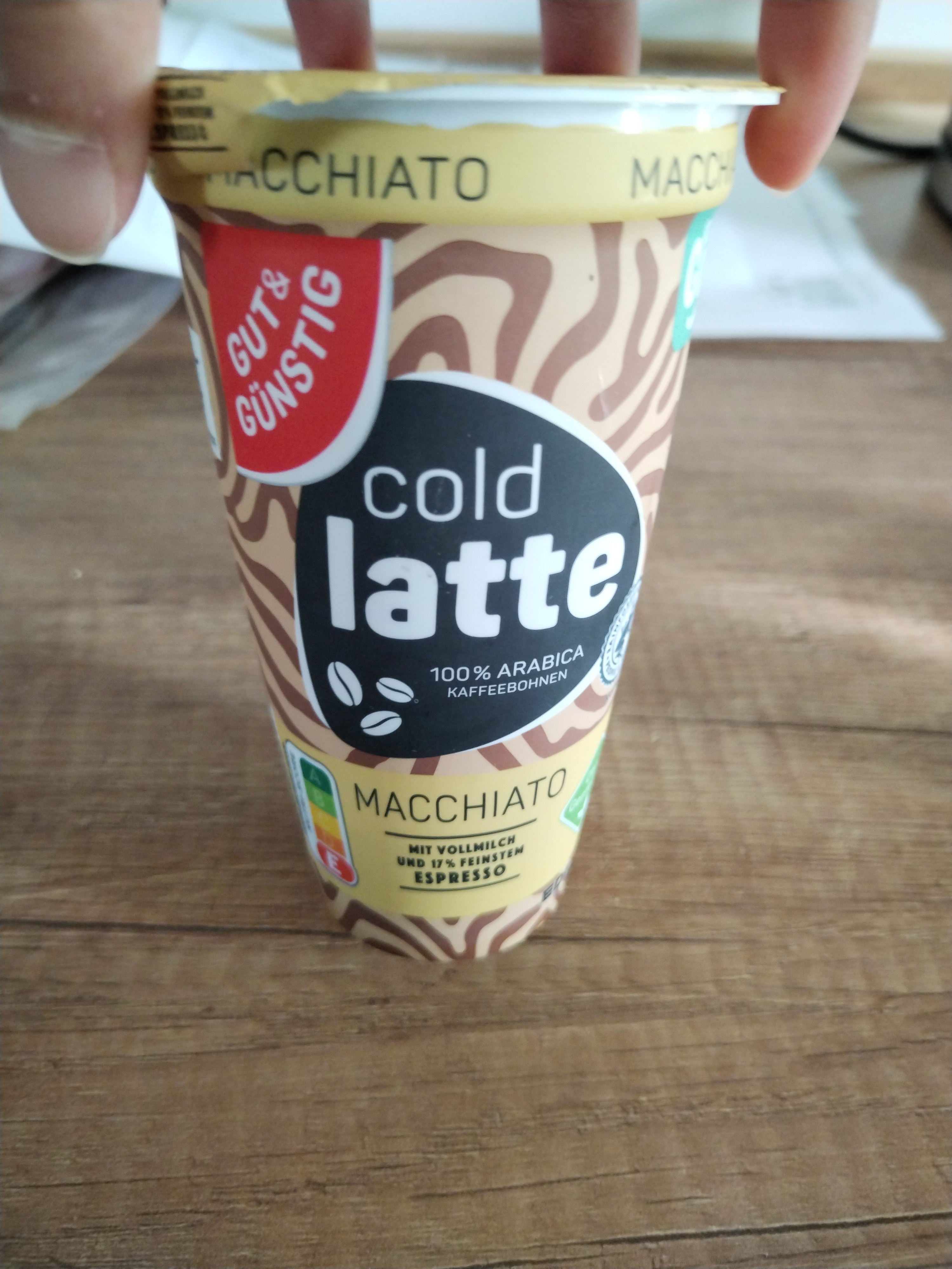 Cold Latte Macchiato