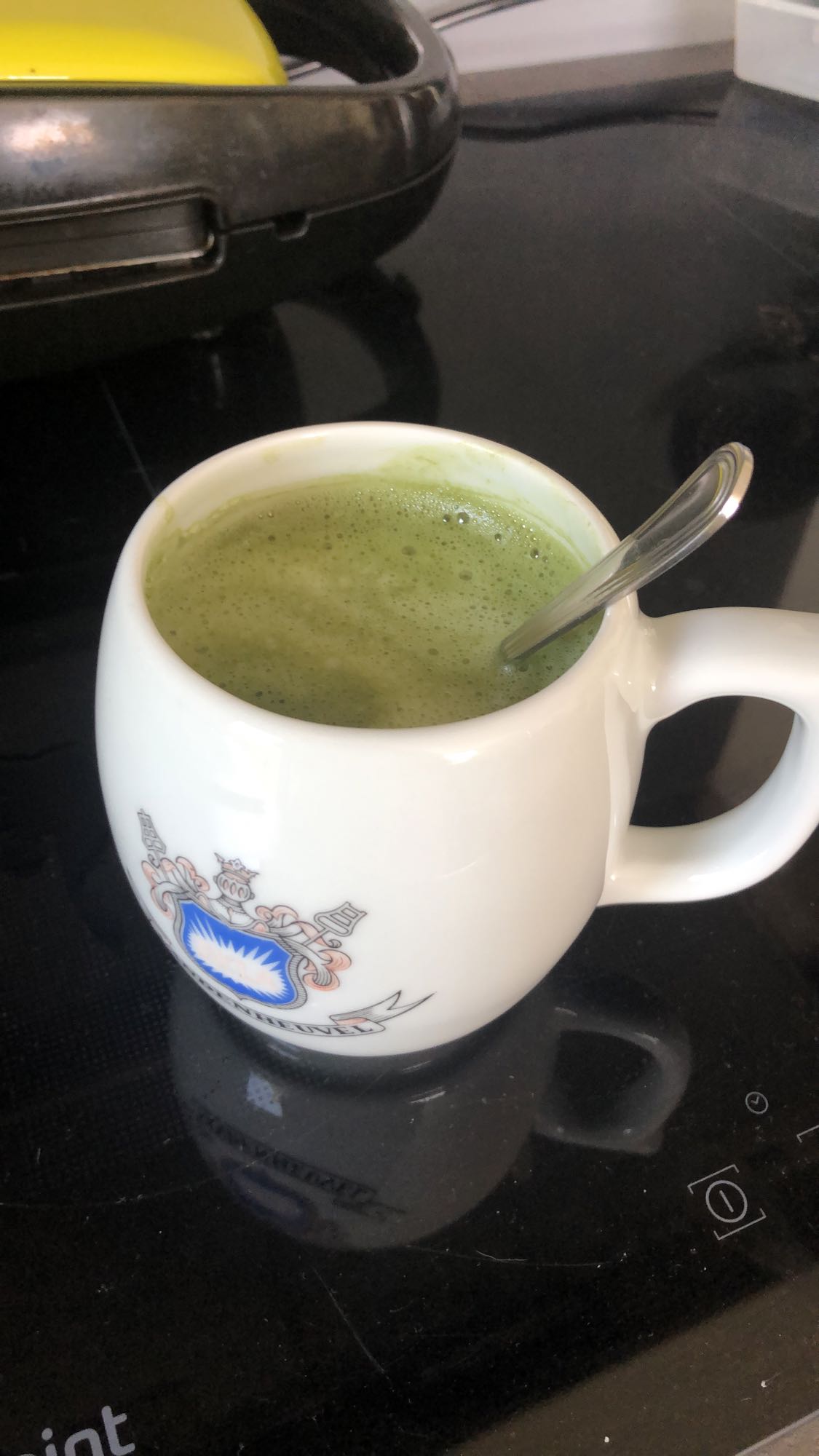 Thé matcha au lait