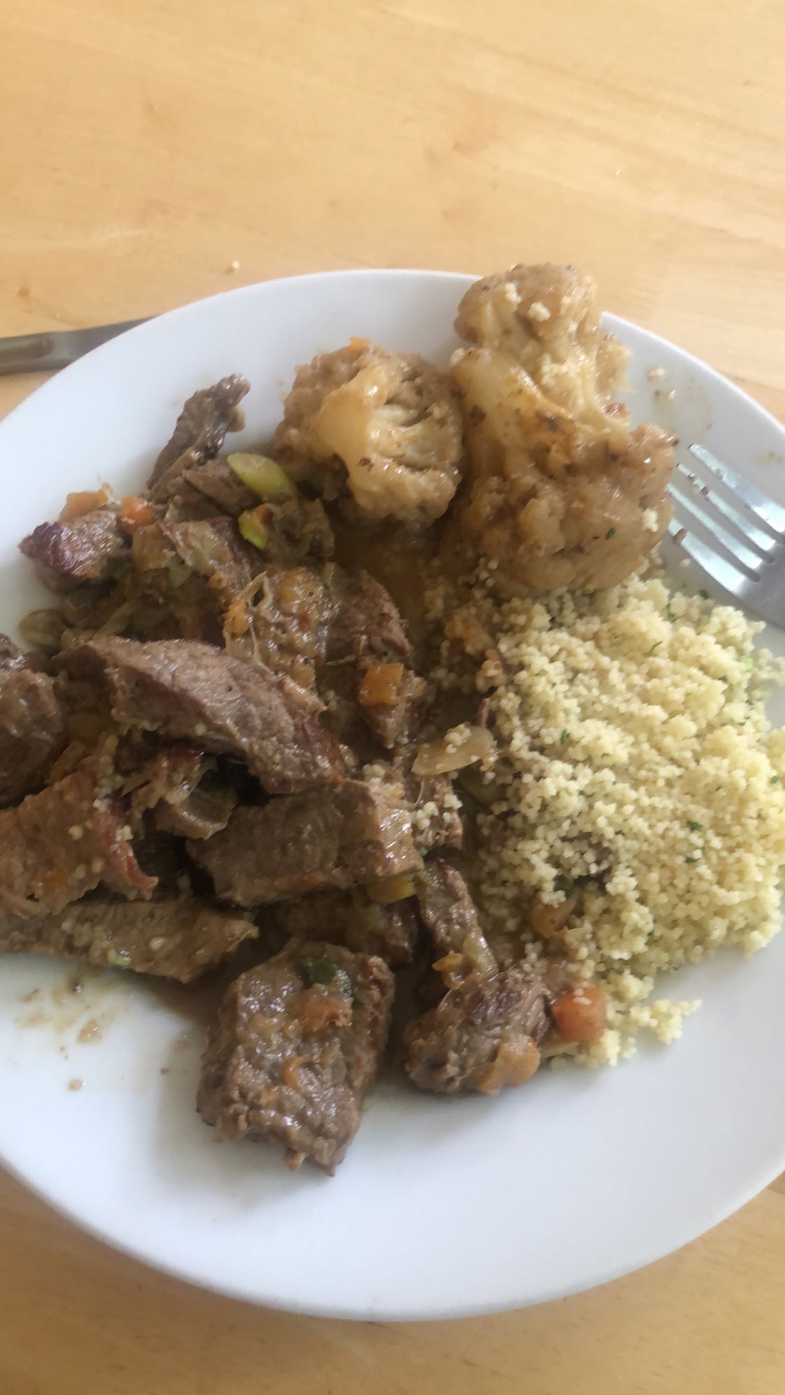 Nötkött med couscous