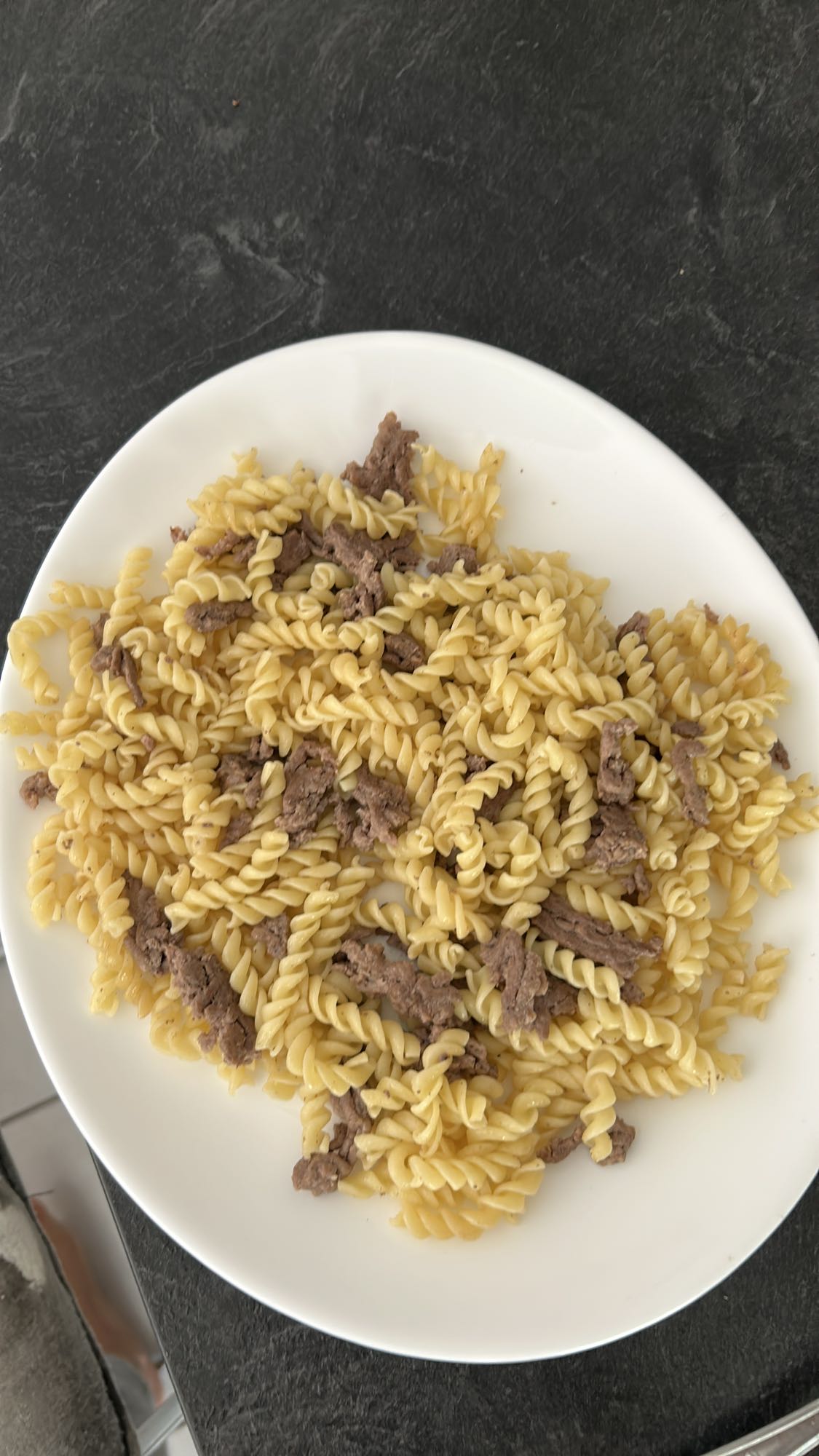 Pâtes au bœuf haché