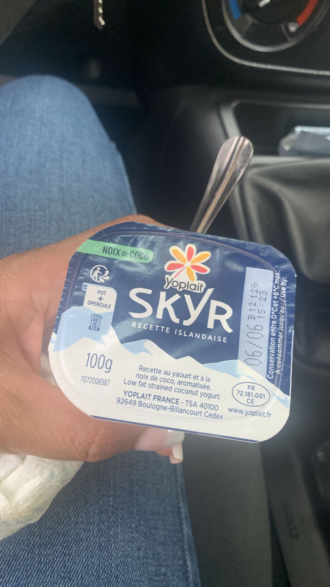 Skyr noix de coco