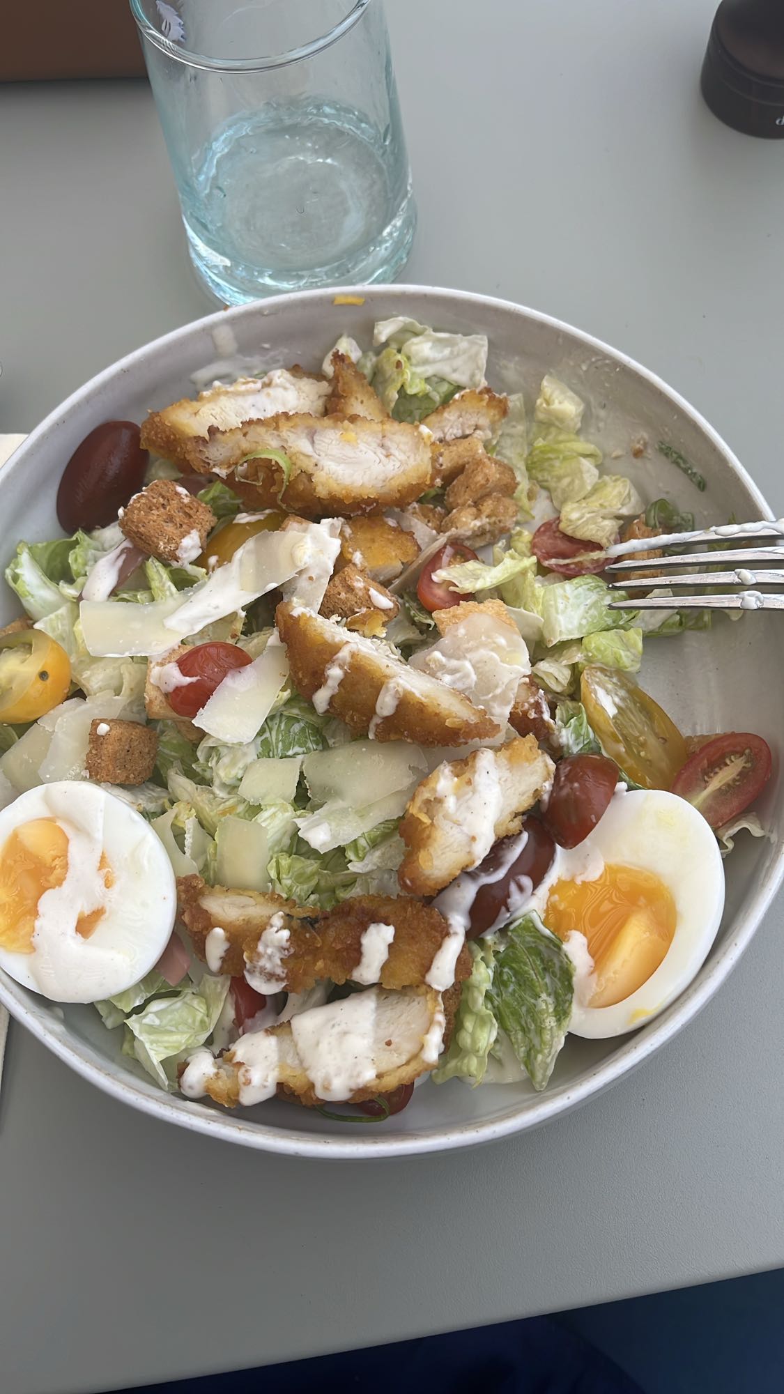 Salade César au poulet