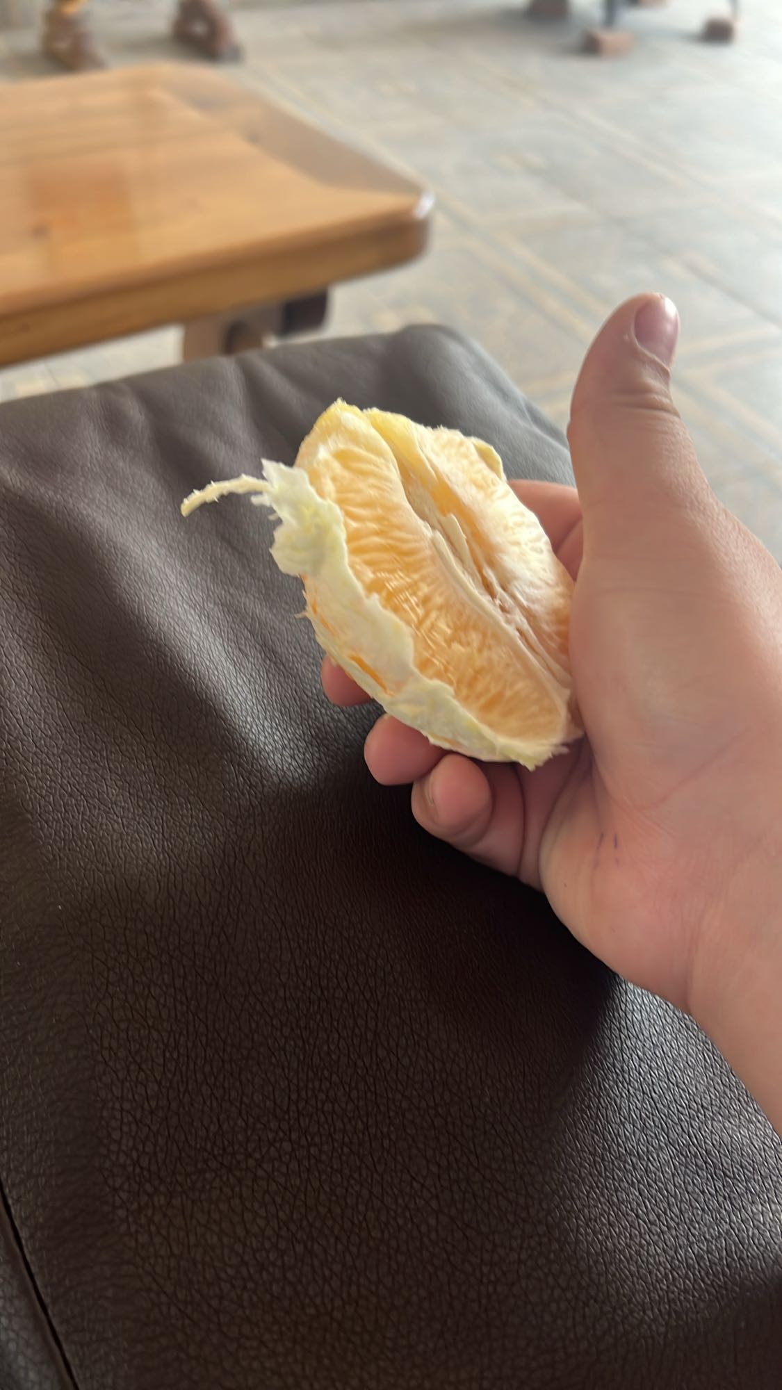 Orange slice snack