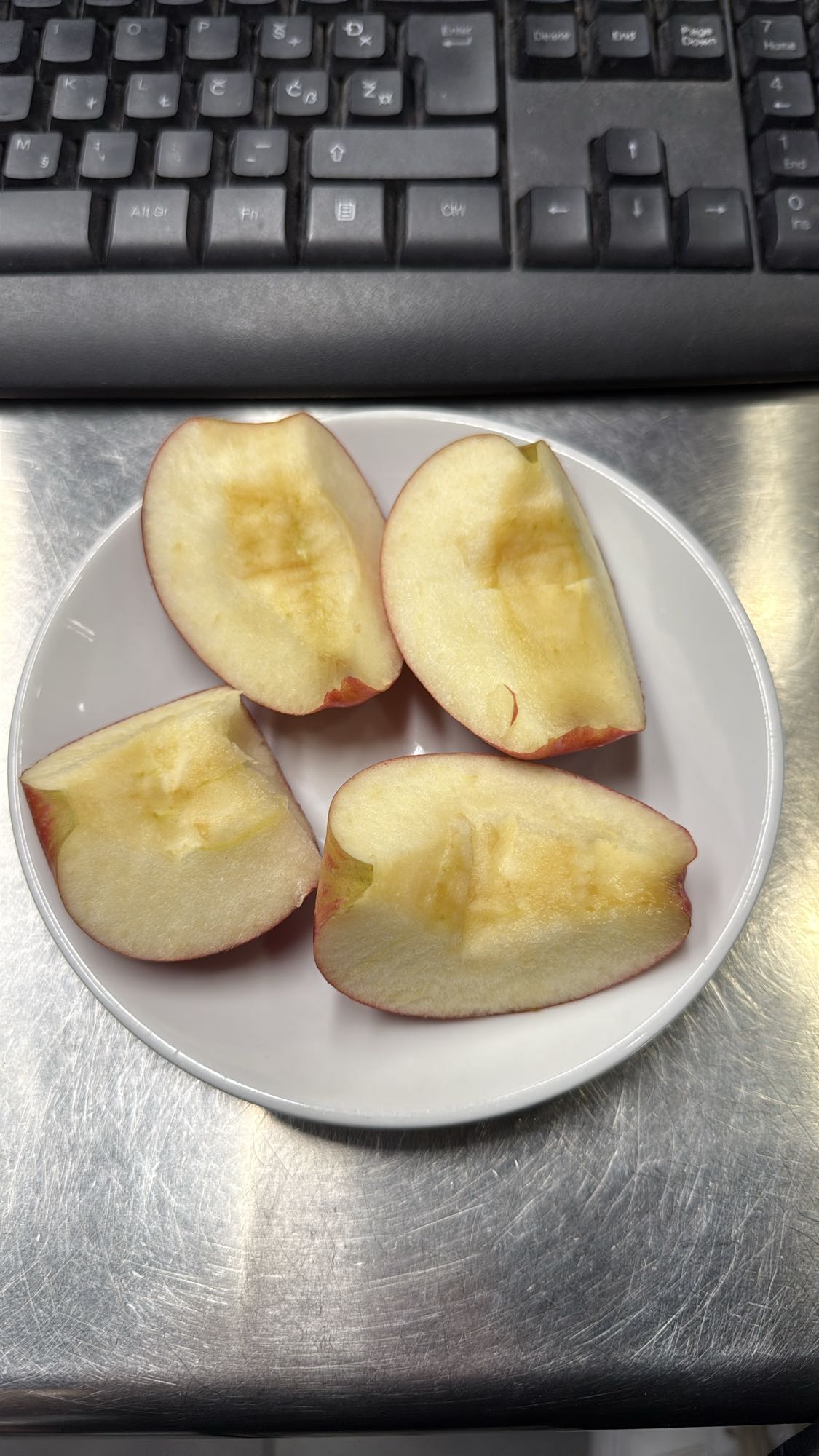 Sliced Apple Snack