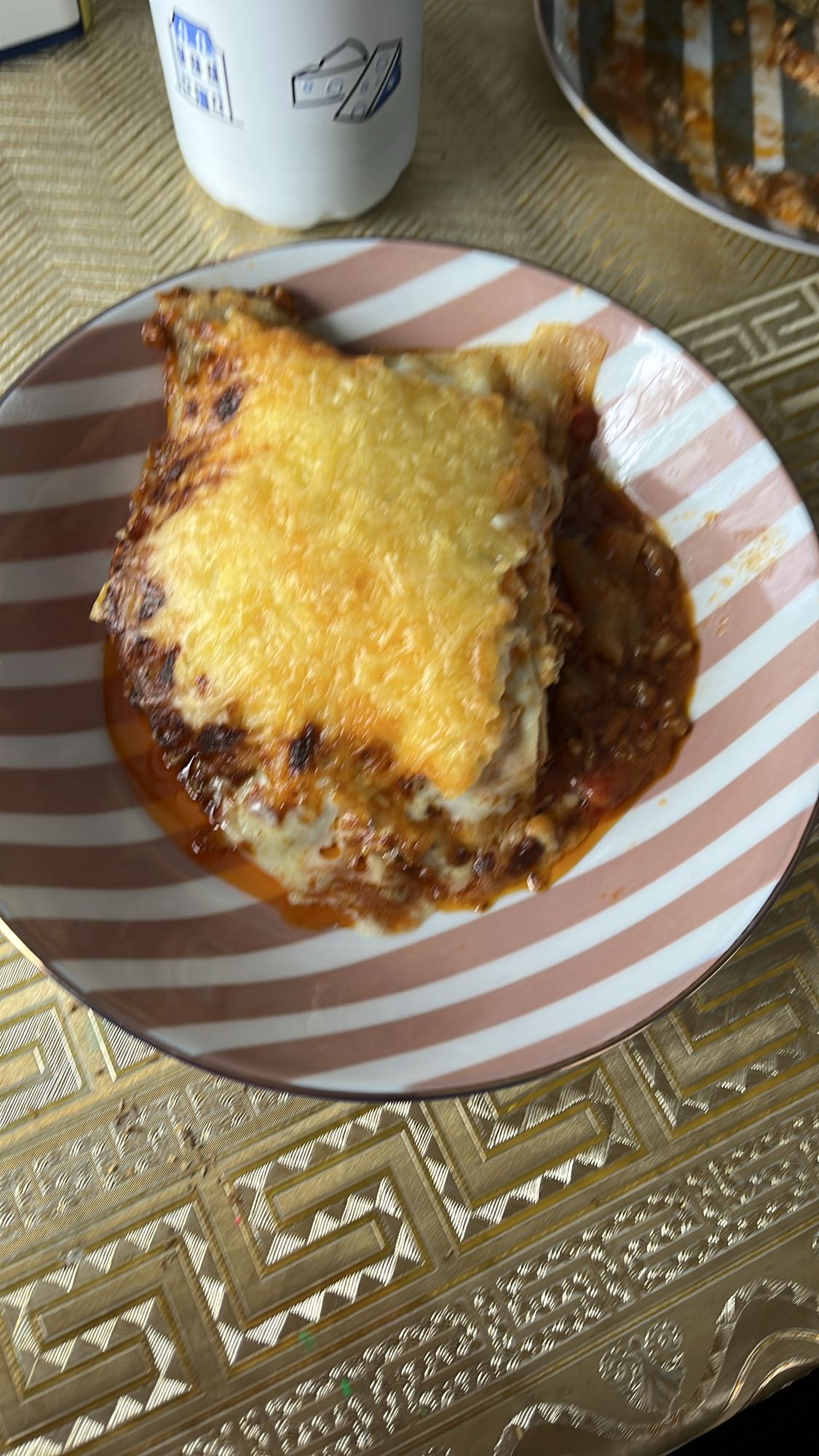 Lasagne met kaas