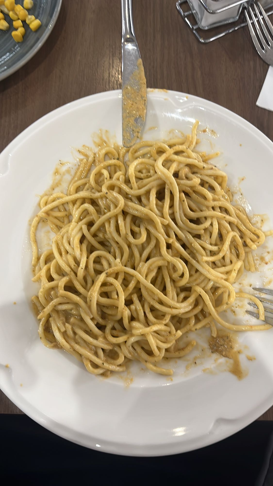 Spaghetti sauce crémeuse