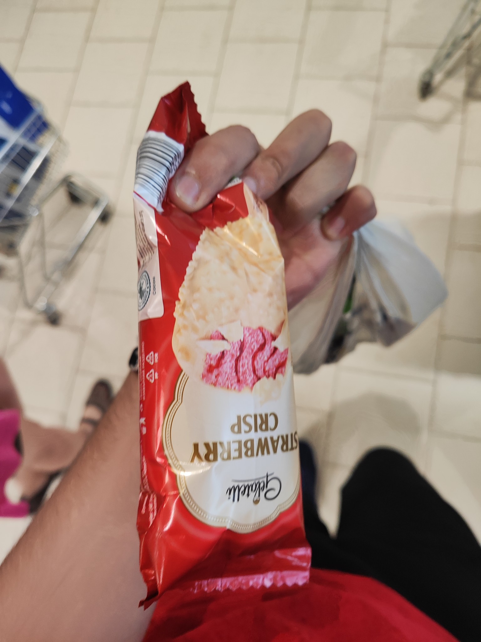 Strawberry Crisp Snack