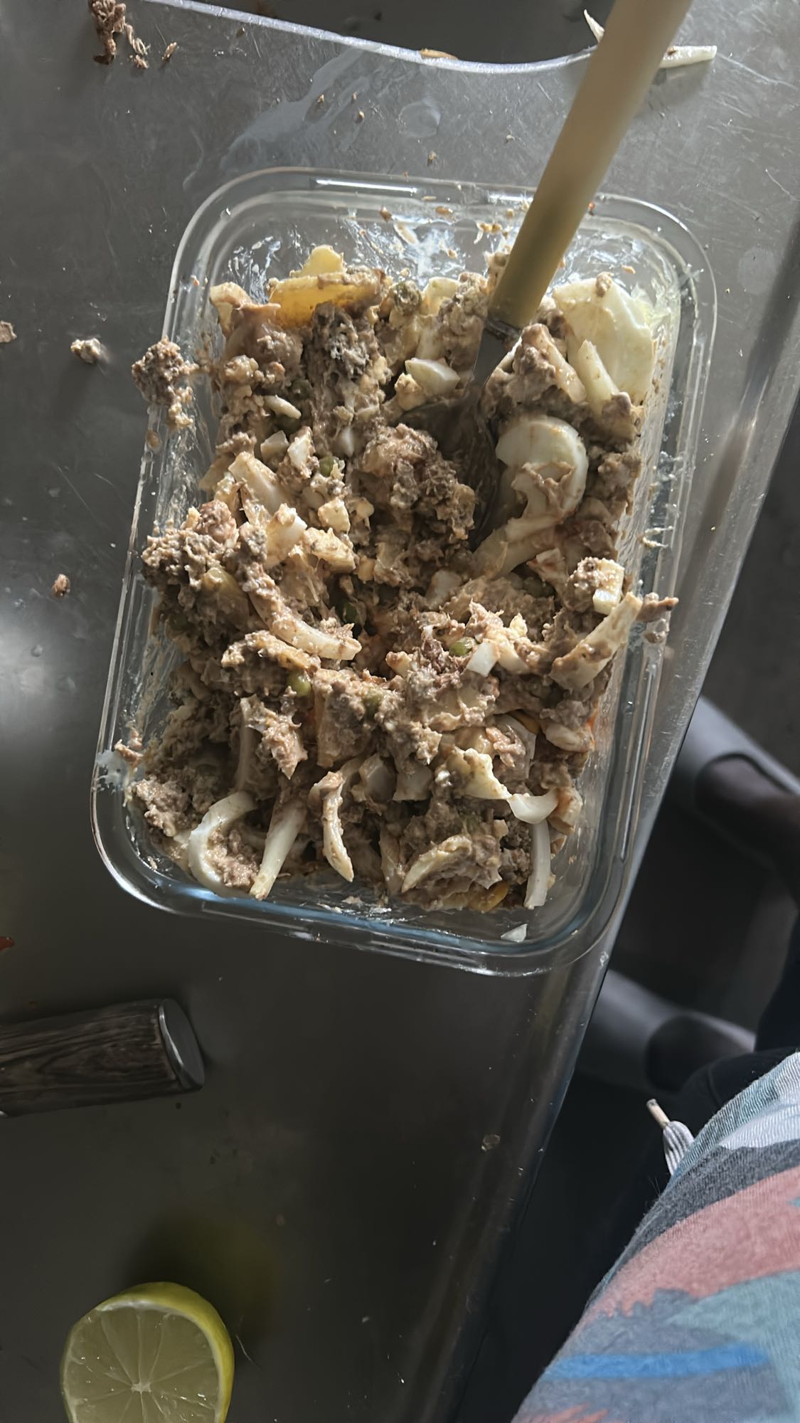 Tonfisksallad med ägg