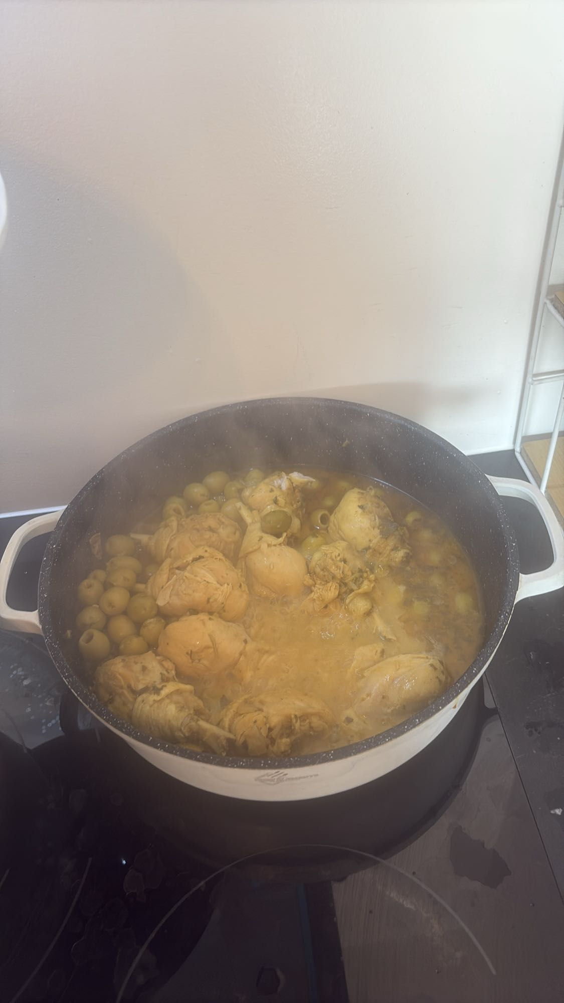 Poulet aux olives