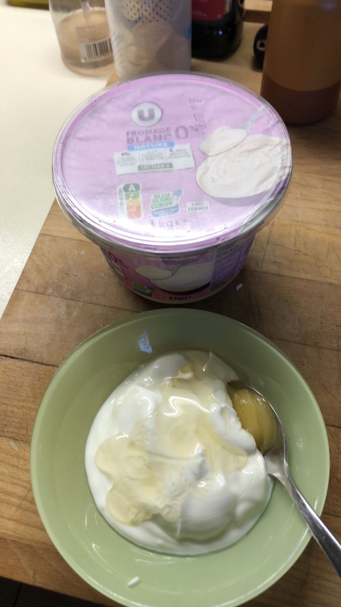 fromage blanc au miel