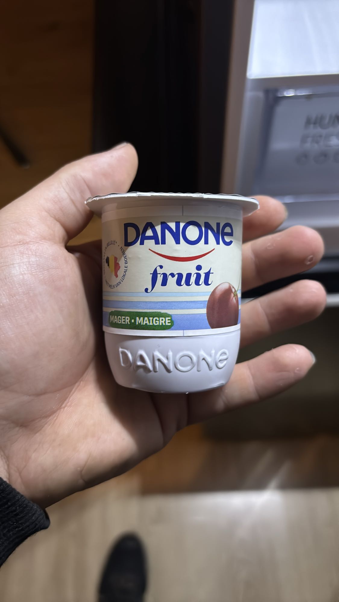 Magere vruchtenyoghurt