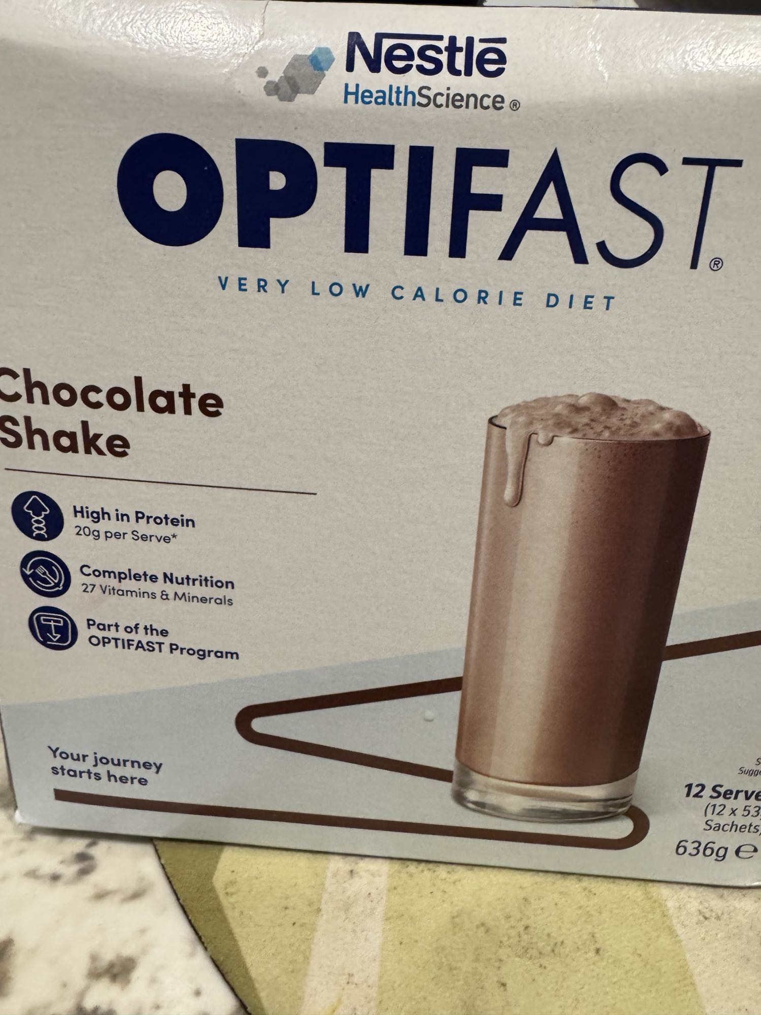 Optifast Chocolate Shake