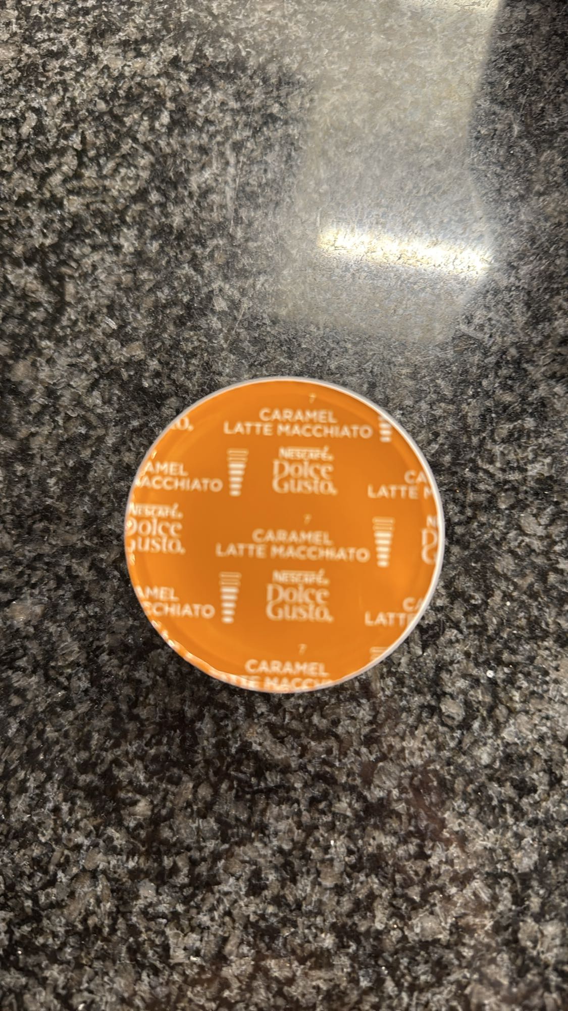 Caramel Latte Macchiato cup