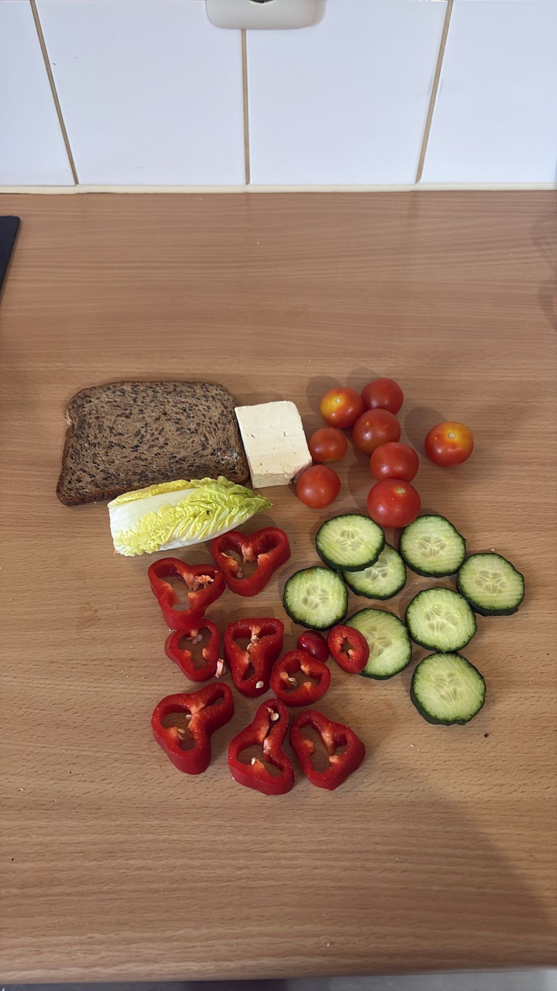 Veggie Sandwich Plate