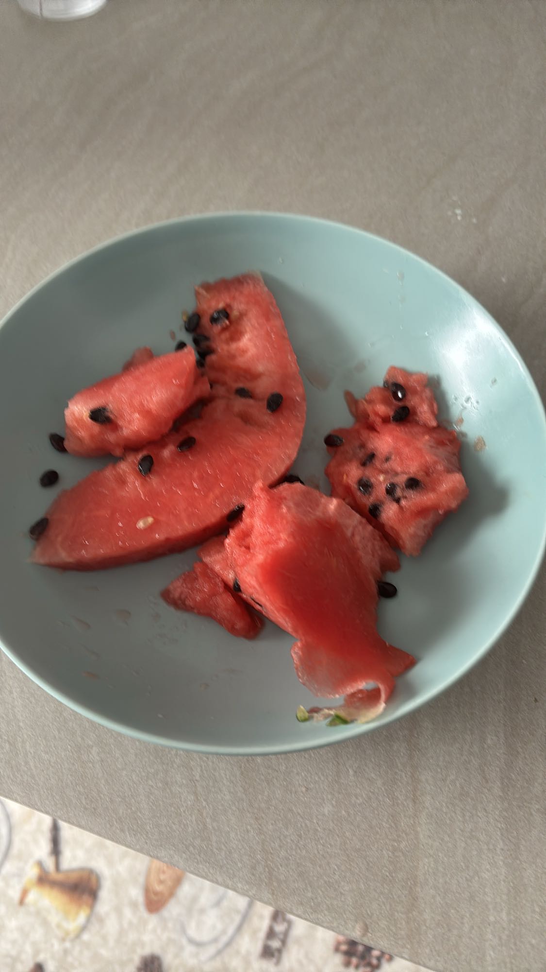 Felii de pepene roșu