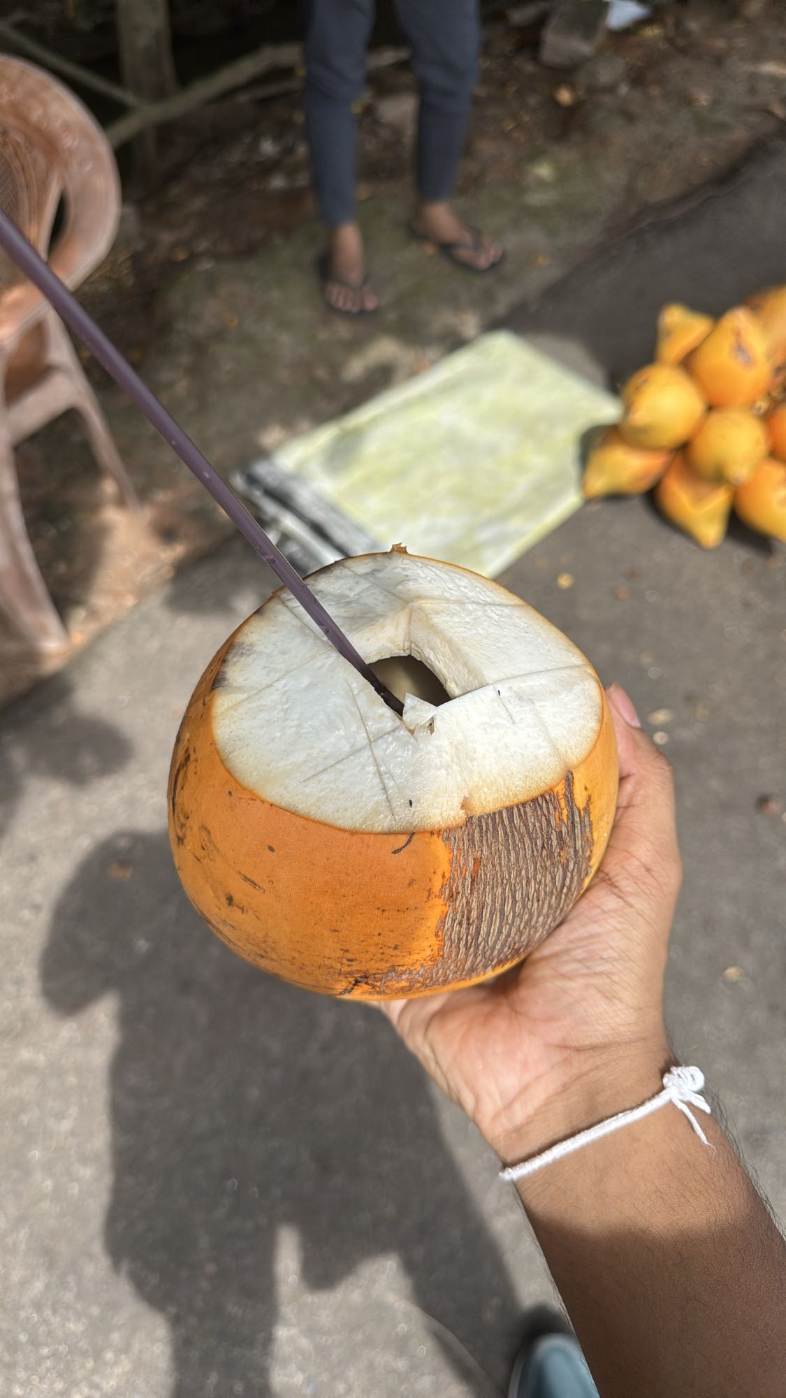Fresh coconut water