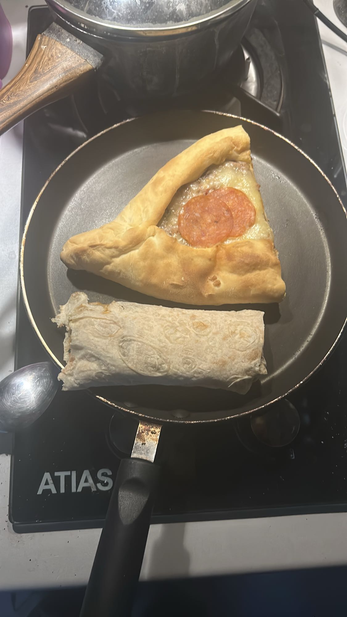 Pide and Grilled Chicken Wrap Combo