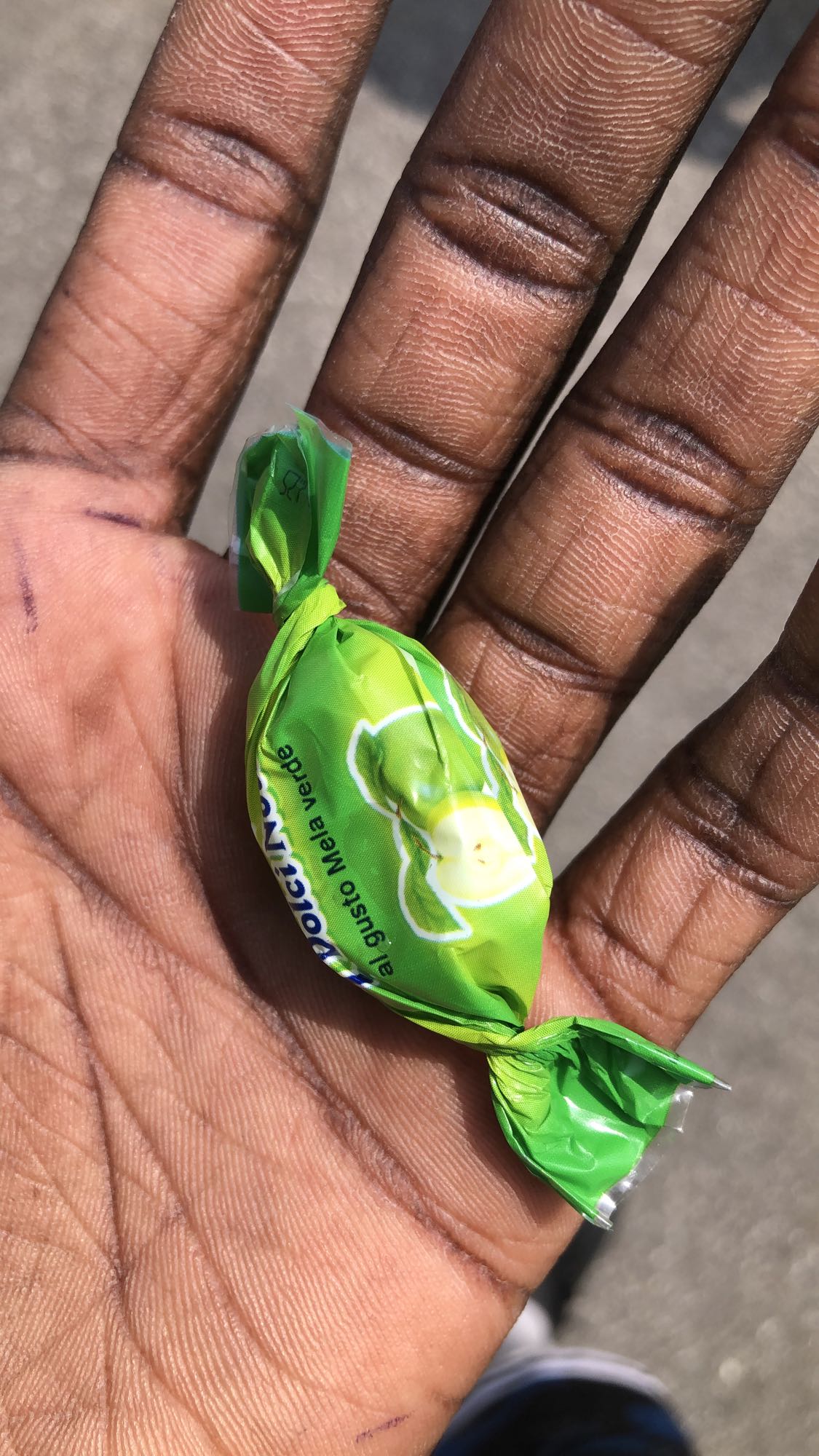 Caramella mela verde