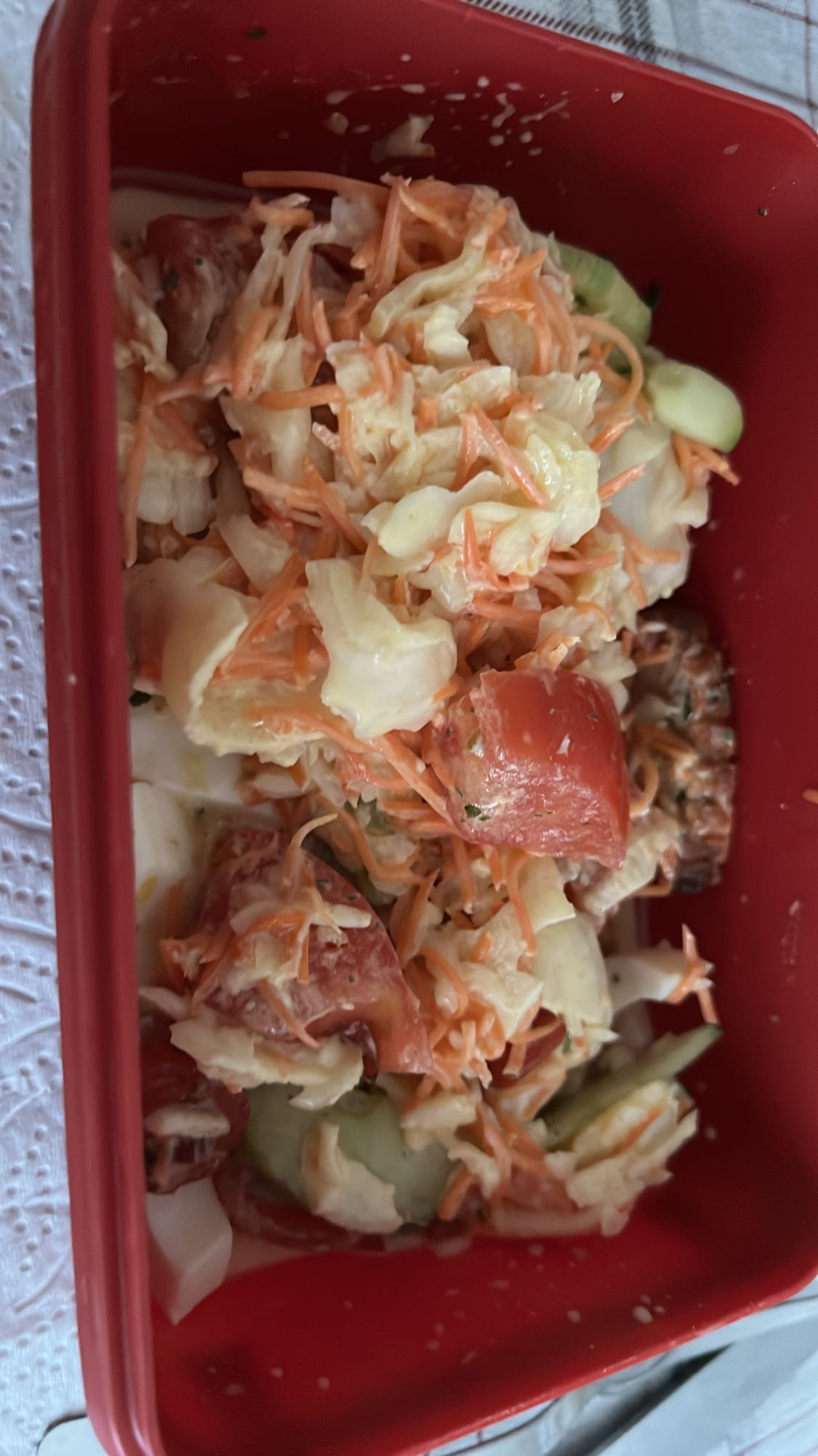 Salade croquante mixte