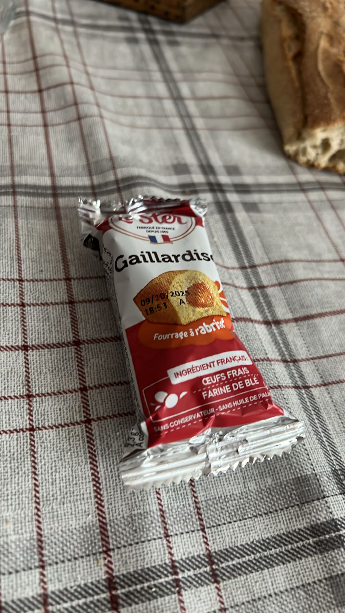 Gâteau fourré à l'abricot