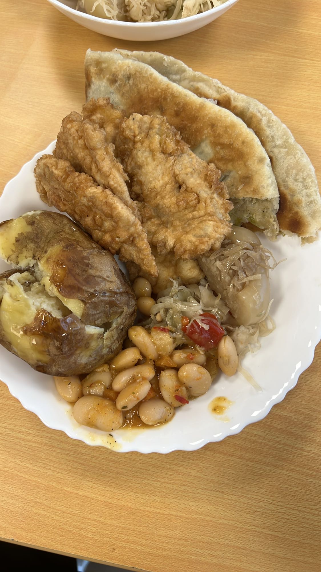 Pui prăjit cu legume