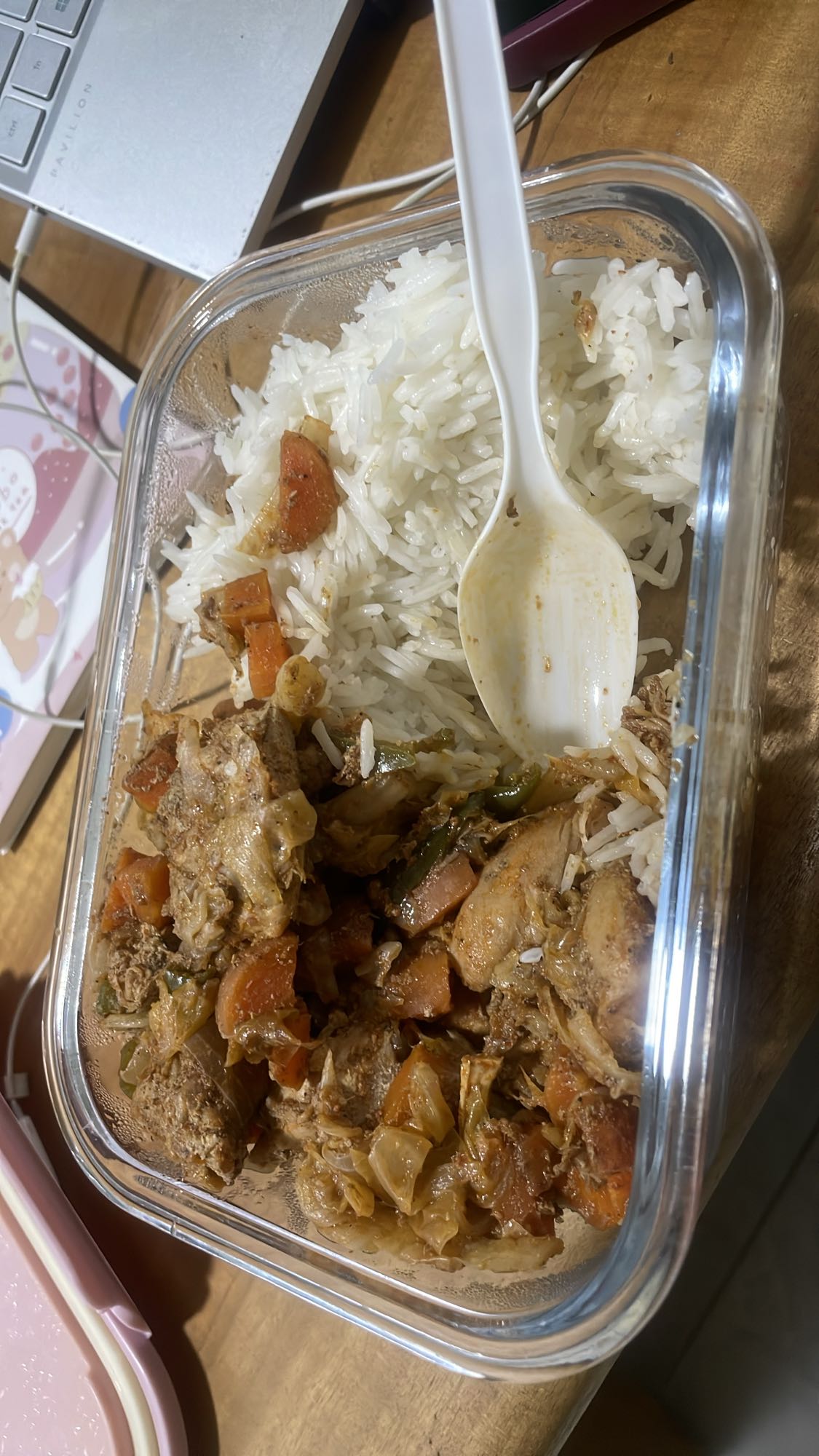 Chicken Veggie Rice Bowl