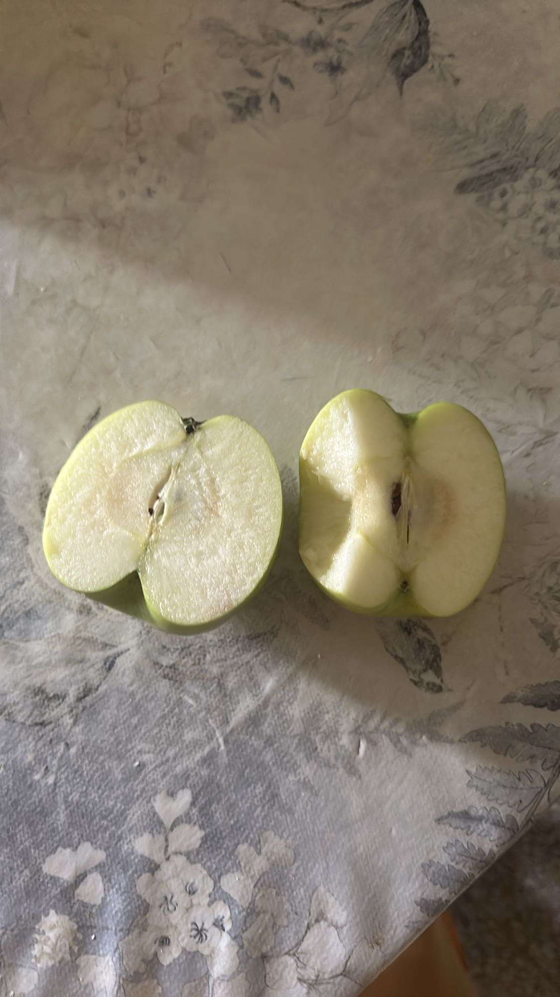 Green Apple Halves