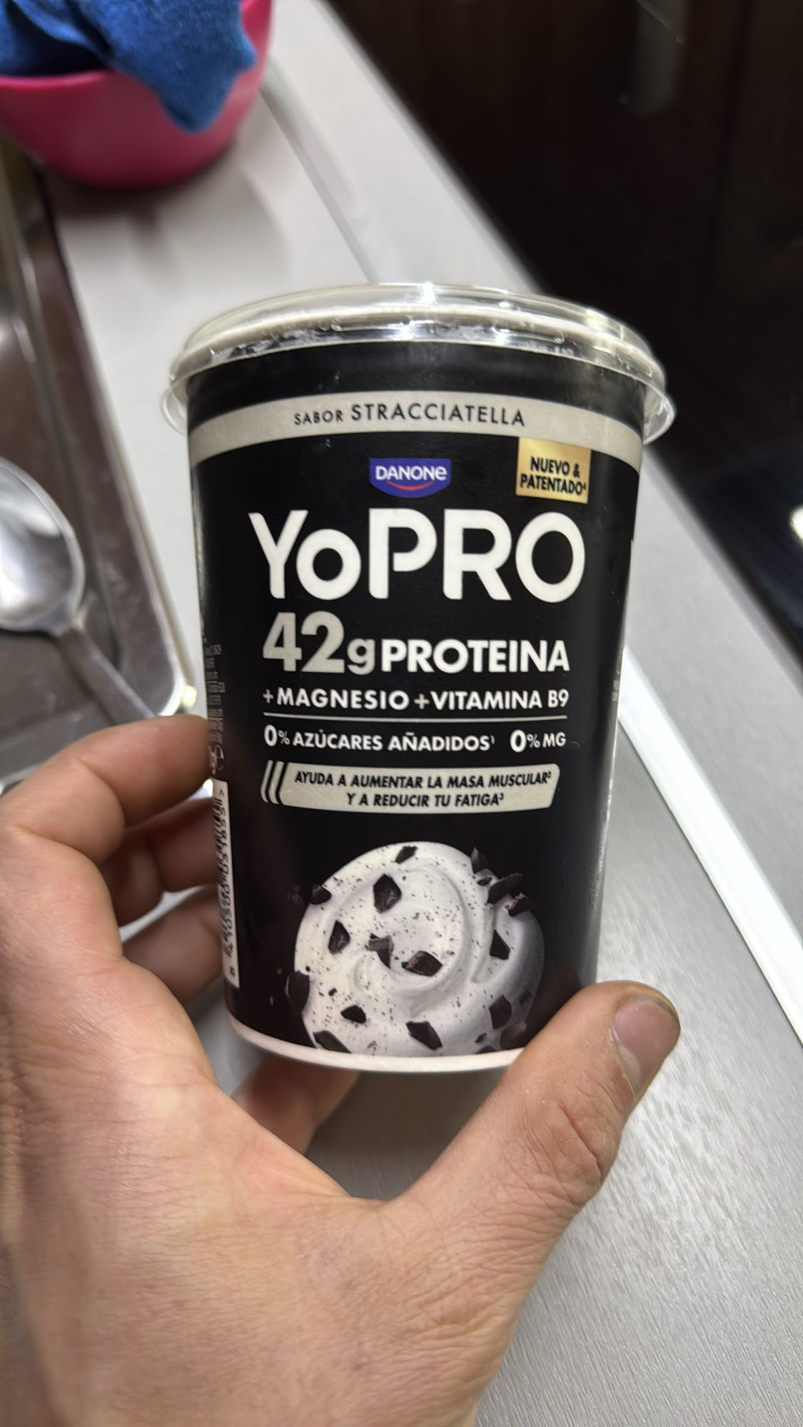 Yogur YoPRO stracciatella