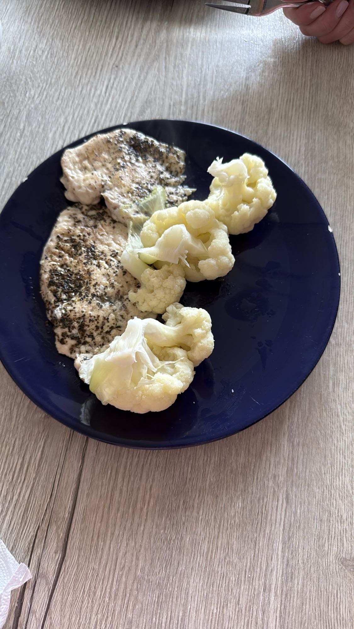 Kurczak z kalafiorem