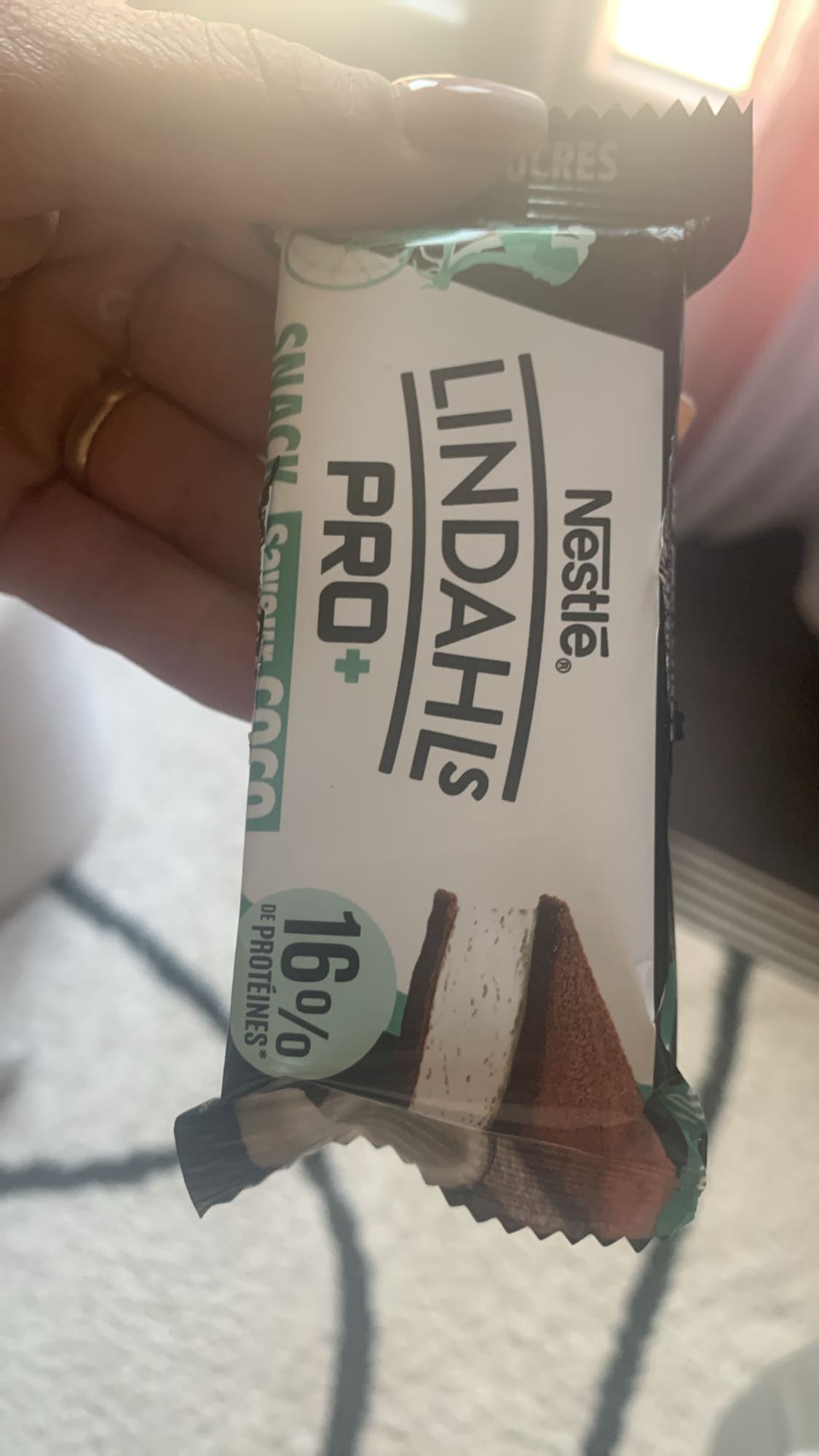 Barre protéinée coco