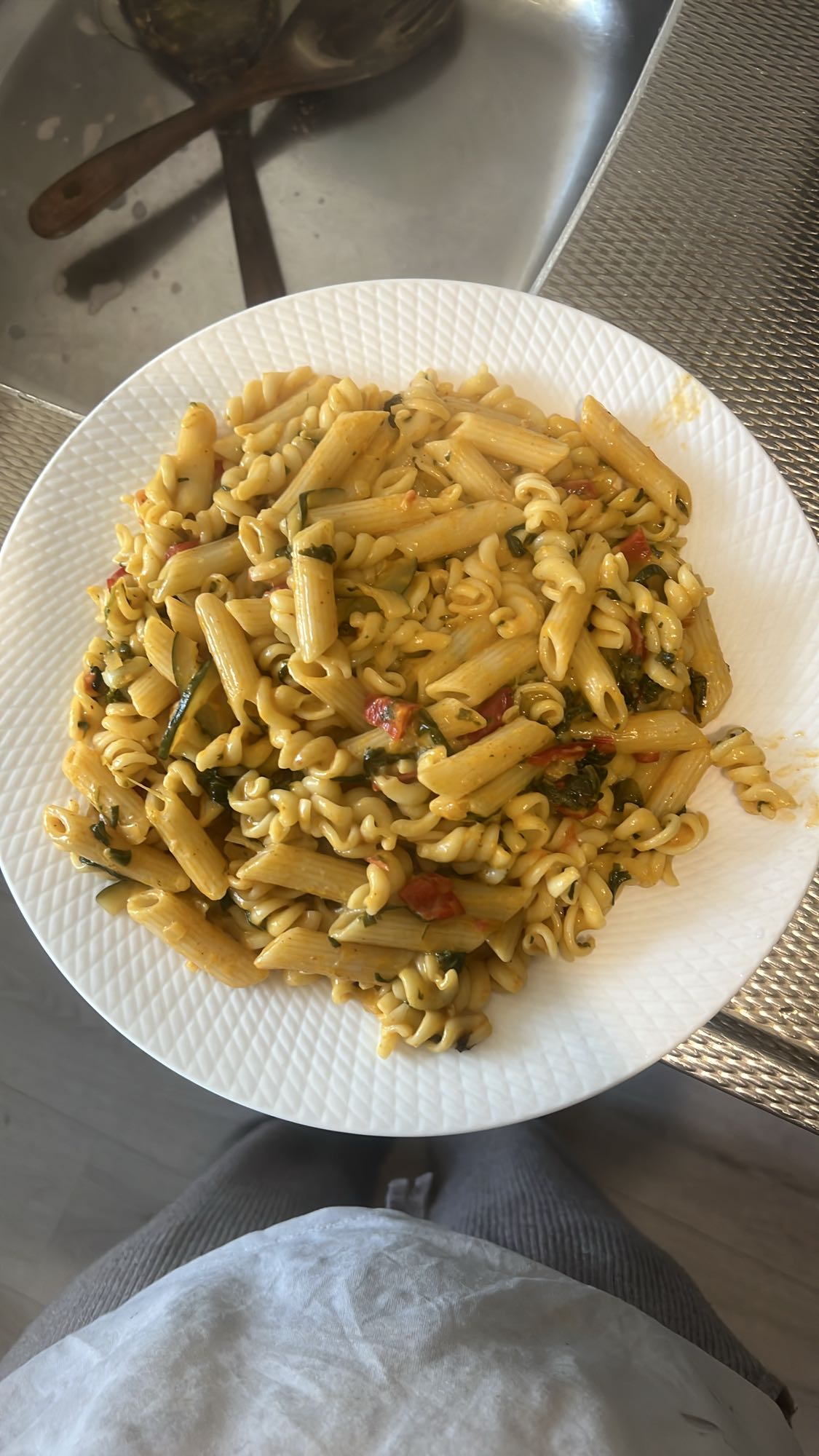 Gemengde groente pasta