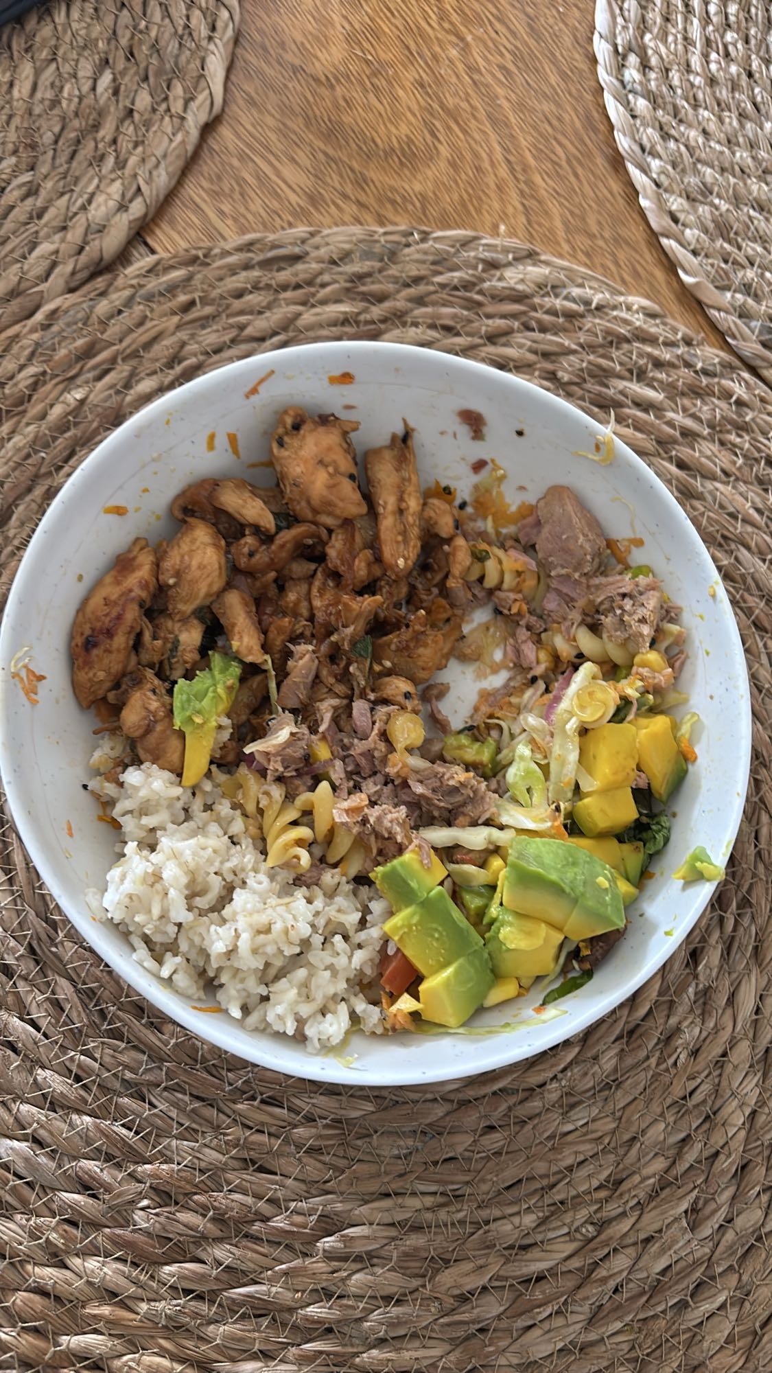 Plato mixto saludable