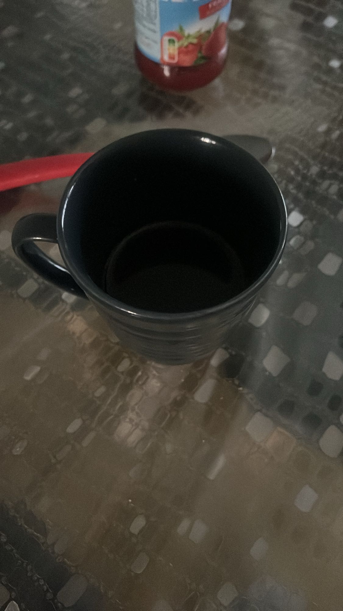 Tasse de café noir
