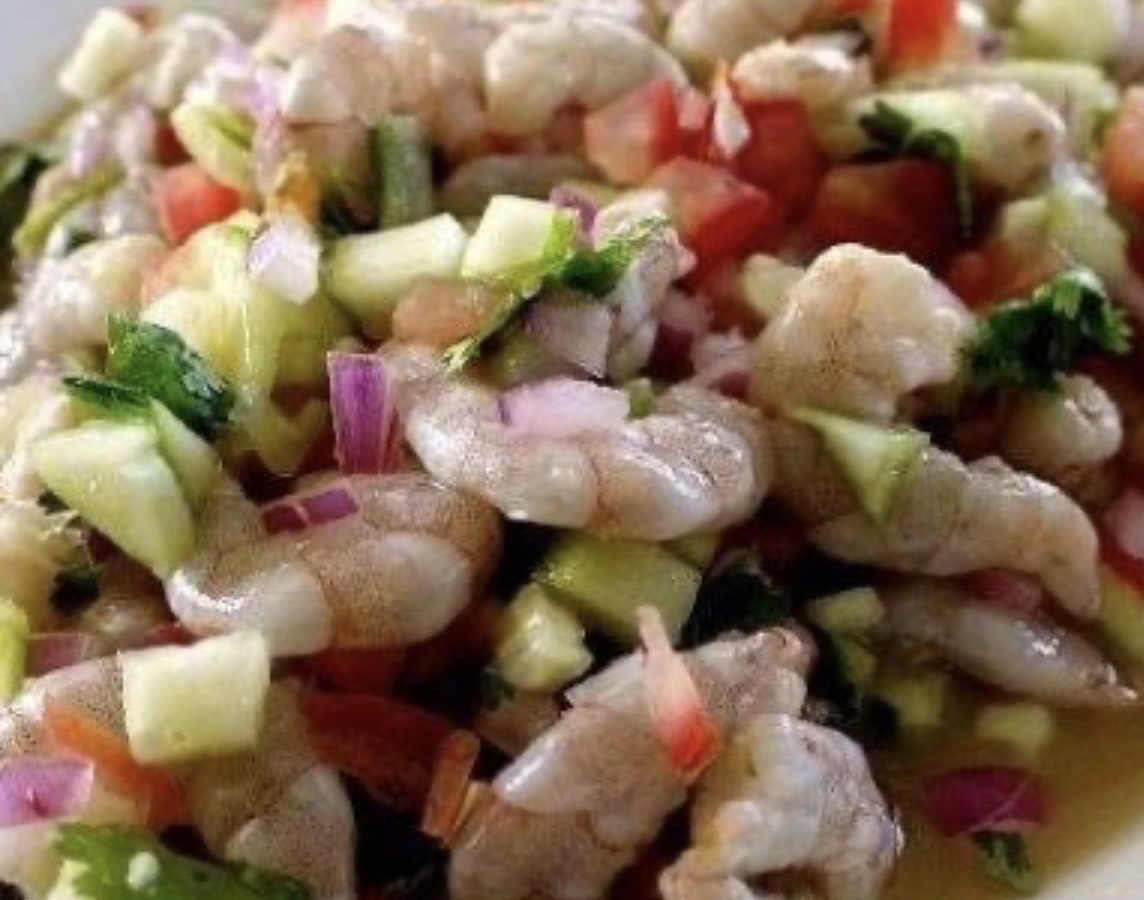 ceviche de camarón