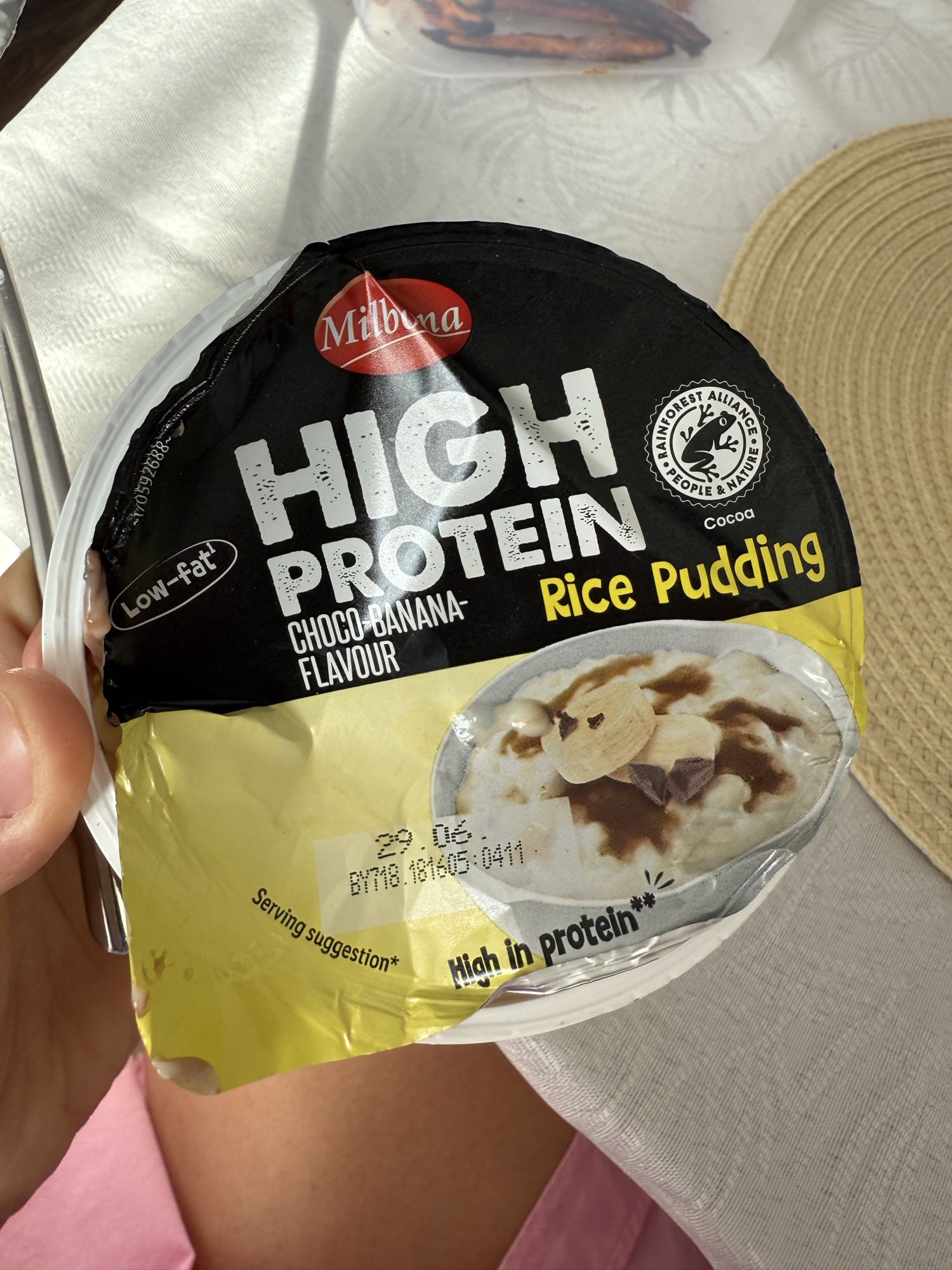 Choco Banana Rice Pudding