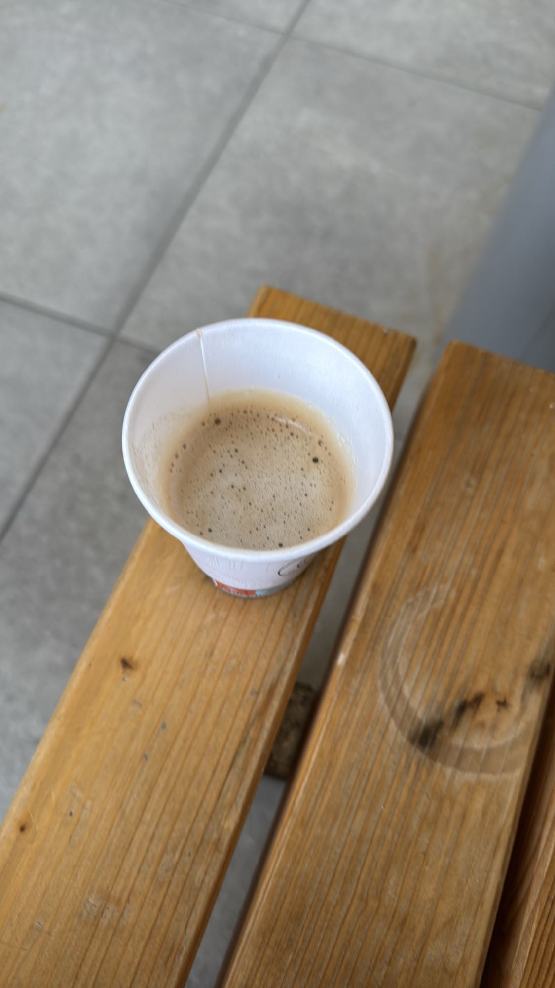 Kleine zwarte koffie