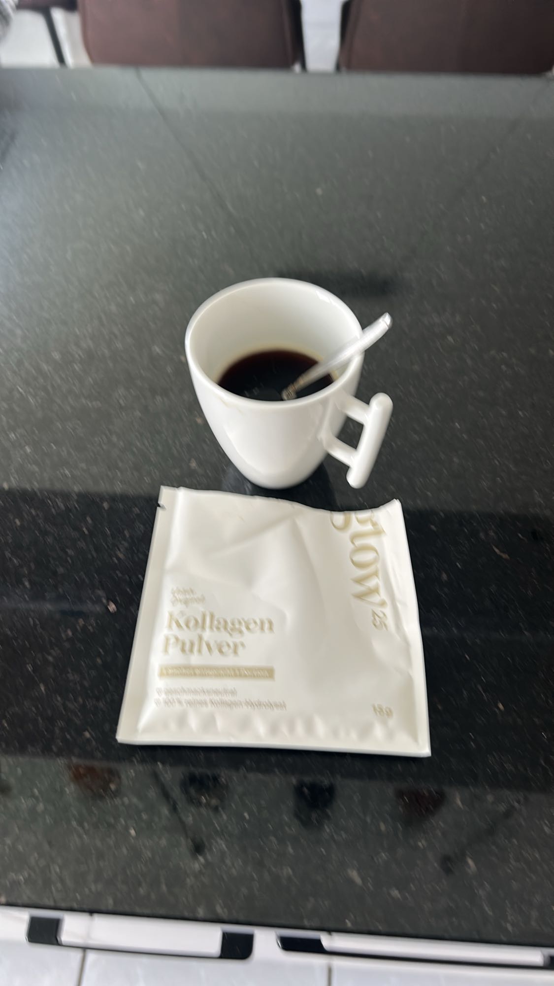 Kaffee mit Kollagen