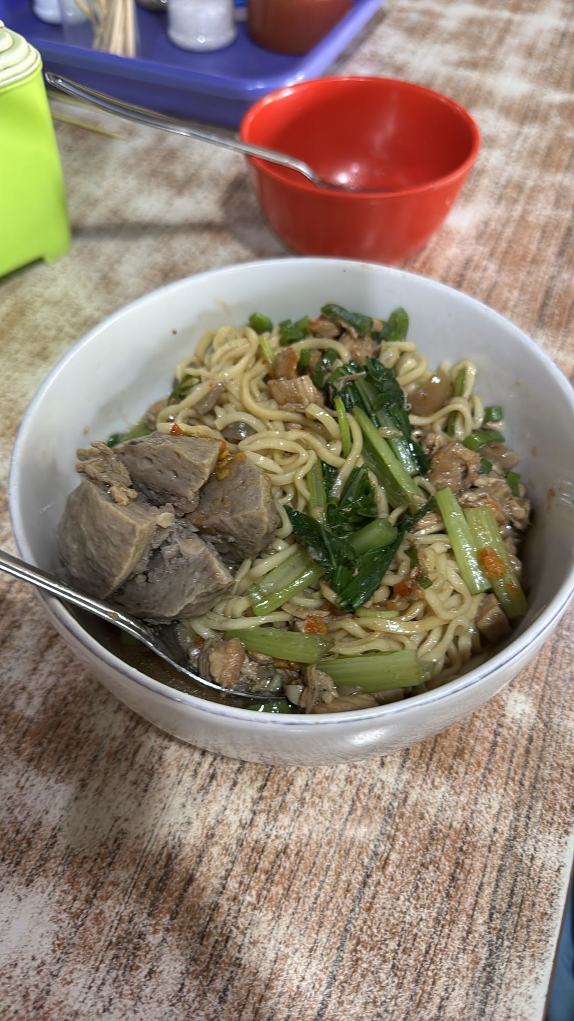 Mie ayam bakso